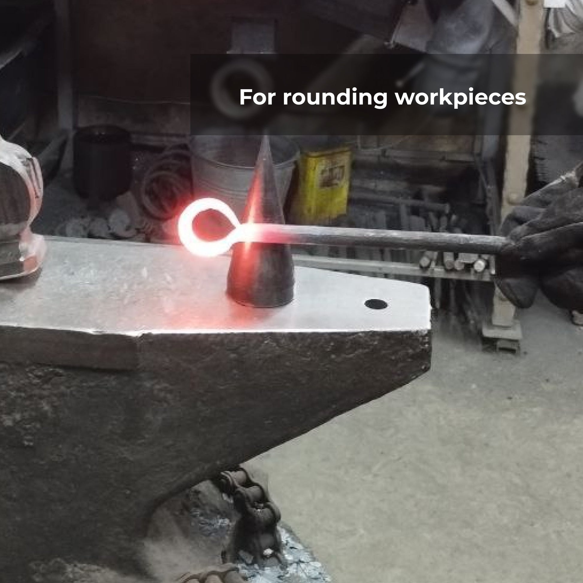 Cone Mandrel - Blacksmiths Cone - Essential Forged Metal Shaping Tool - StrictBlacksmith