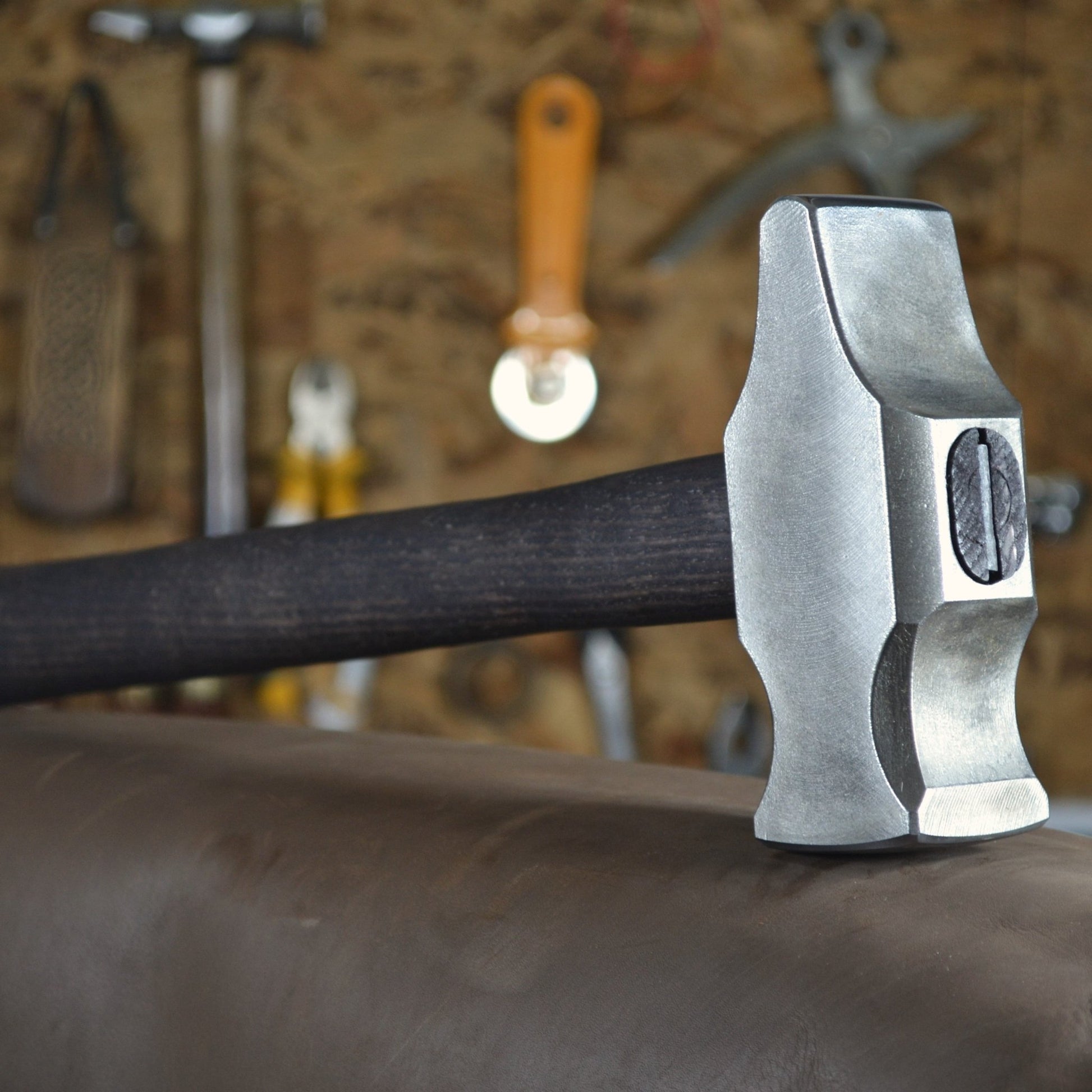 Cross Peen Hammer for Blacksmithing - Customizable with Ashwood Handle - StrictBlacksmith