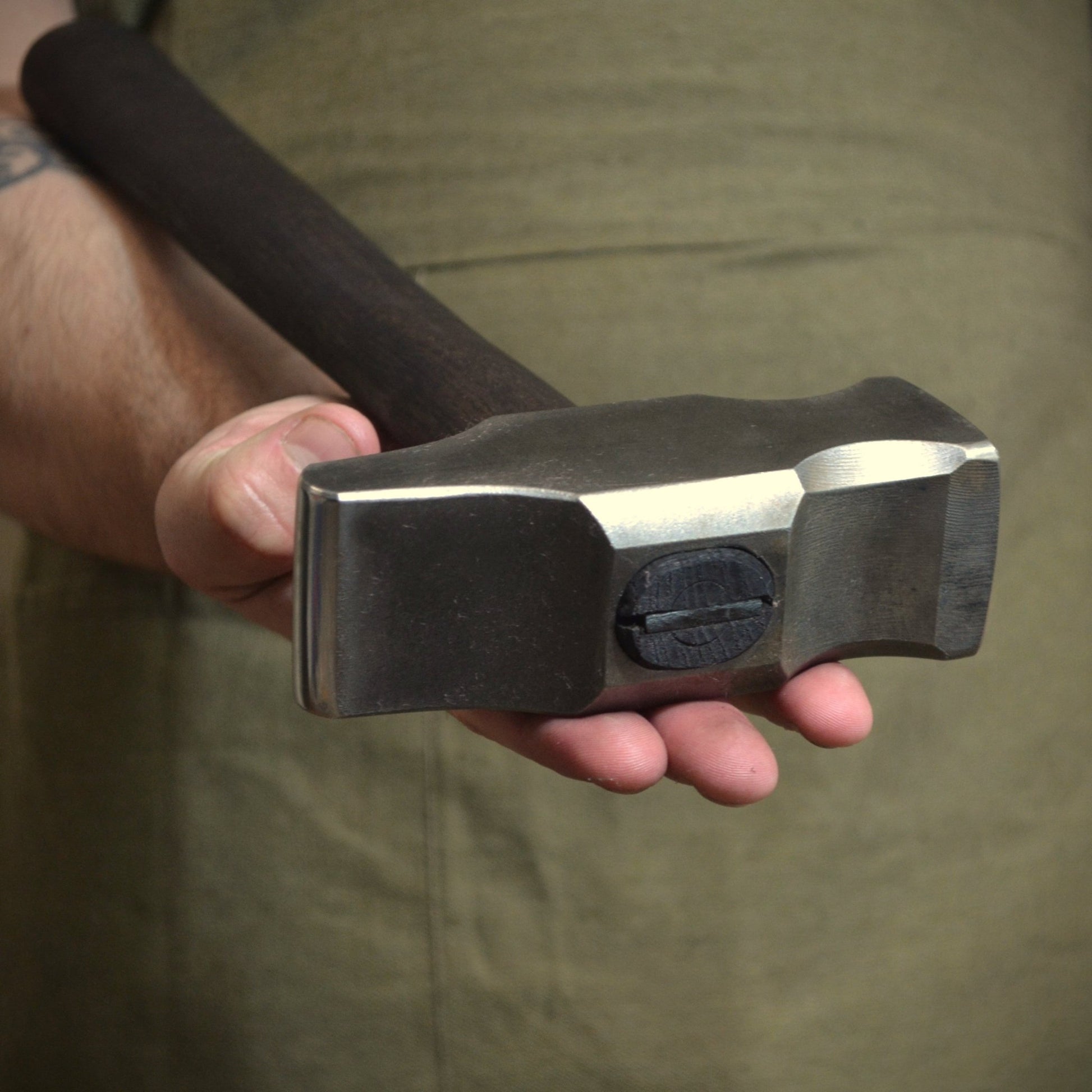 Cross Peen Hammer for Blacksmithing - Customizable with Ashwood Handle - StrictBlacksmith