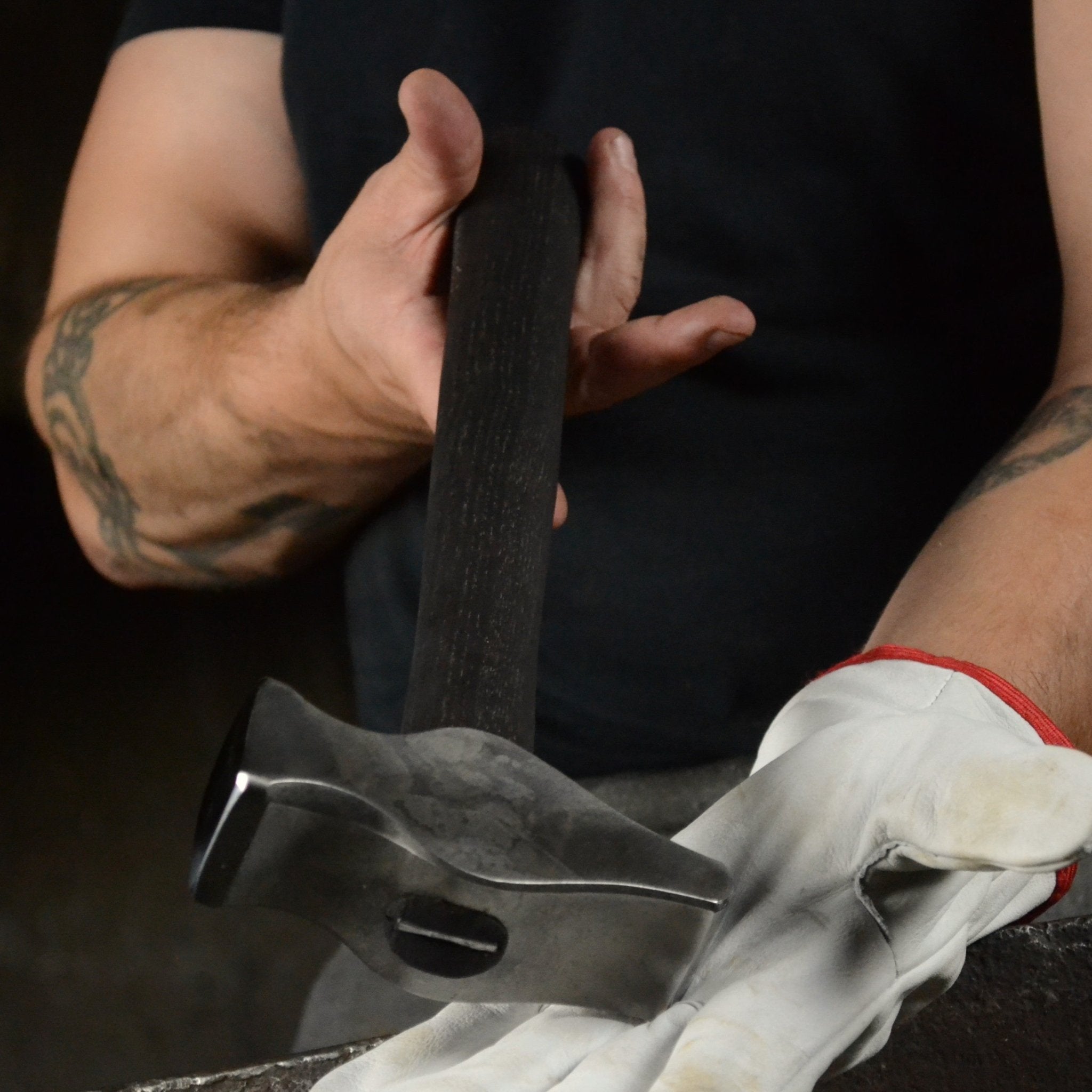 Cross Peen Hammer – Hand-Forged Blacksmithing Tool - StrictBlacksmith
