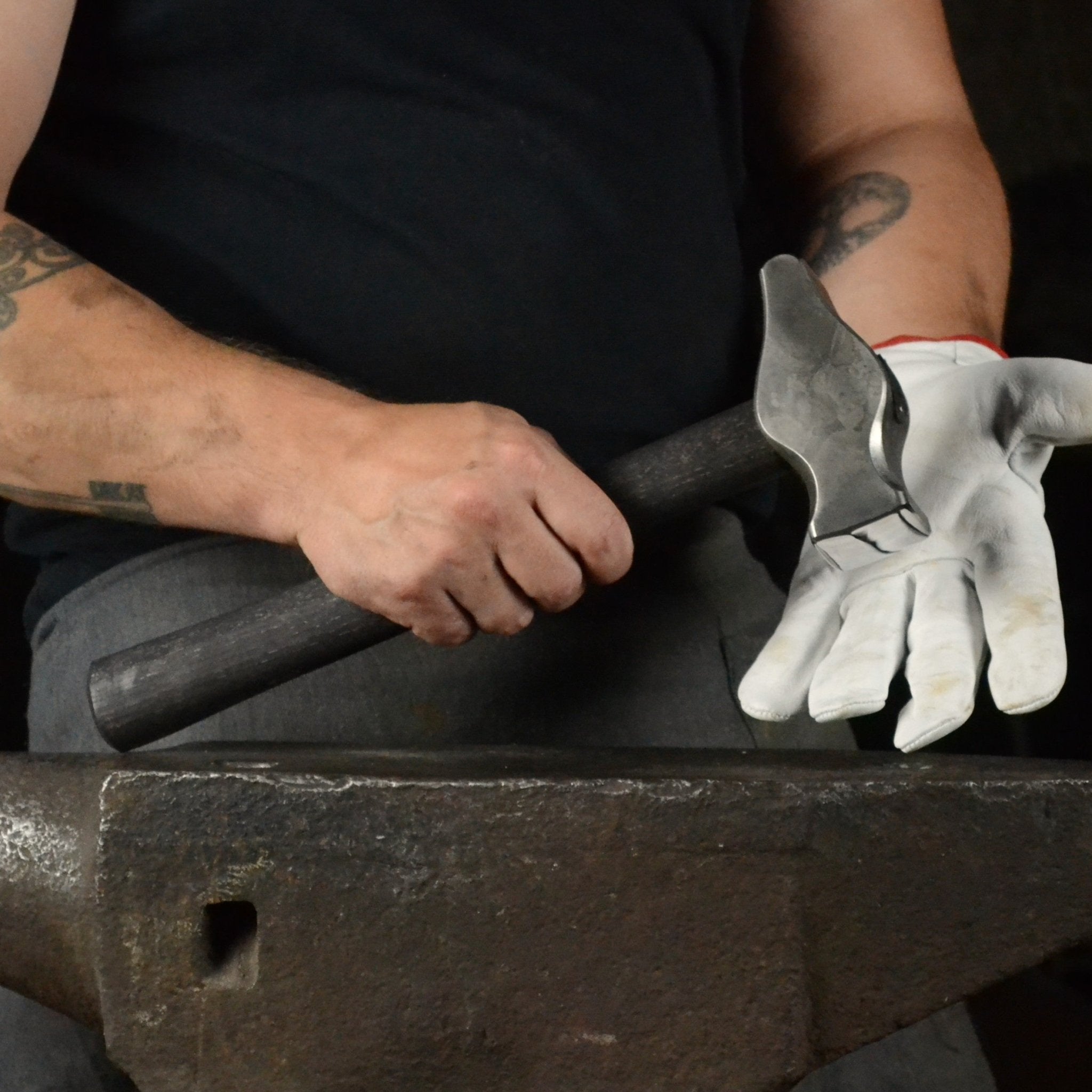Cross Peen Hammer – Hand-Forged Blacksmithing Tool - StrictBlacksmith