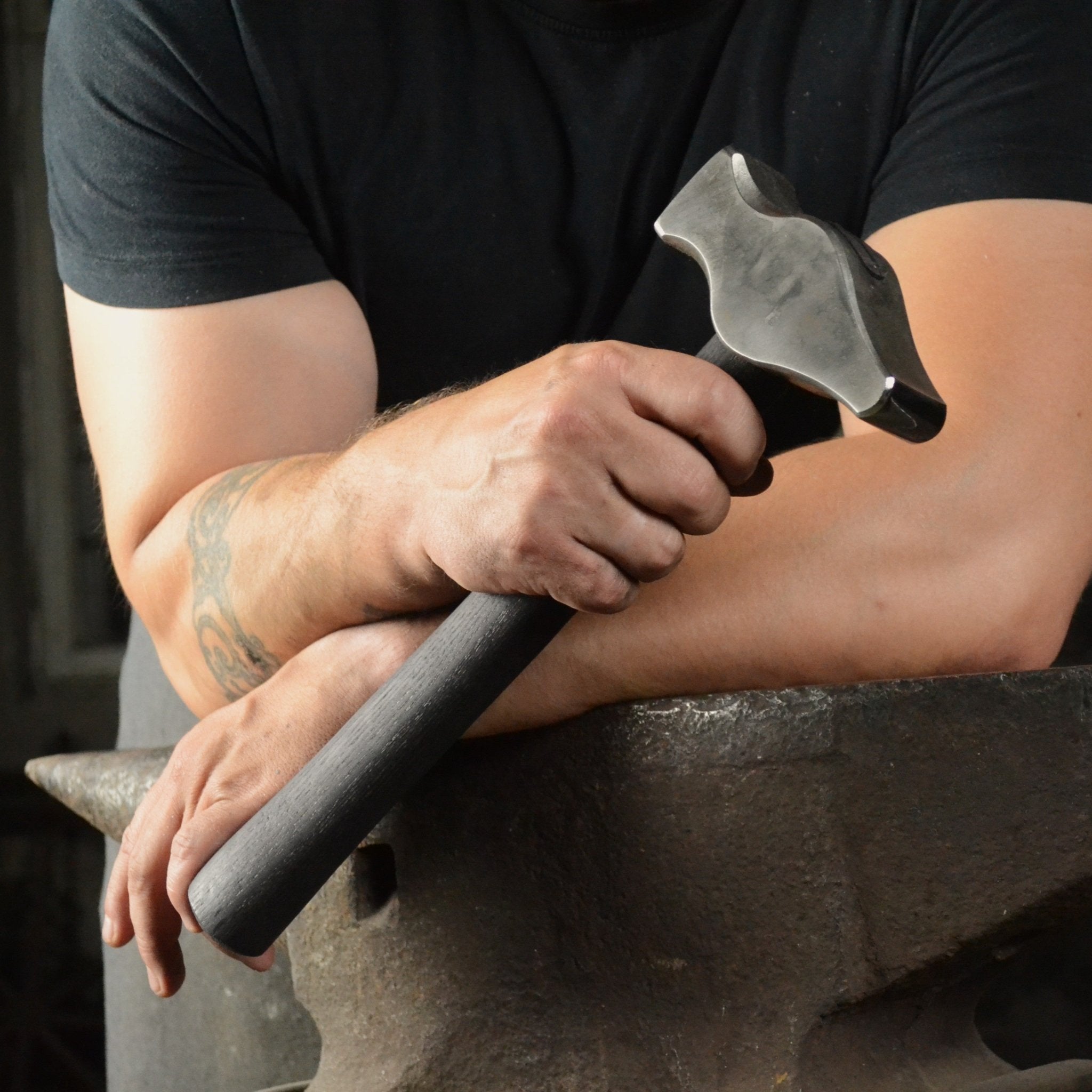 Cross Peen Hammer – Hand-Forged Blacksmithing Tool - StrictBlacksmith