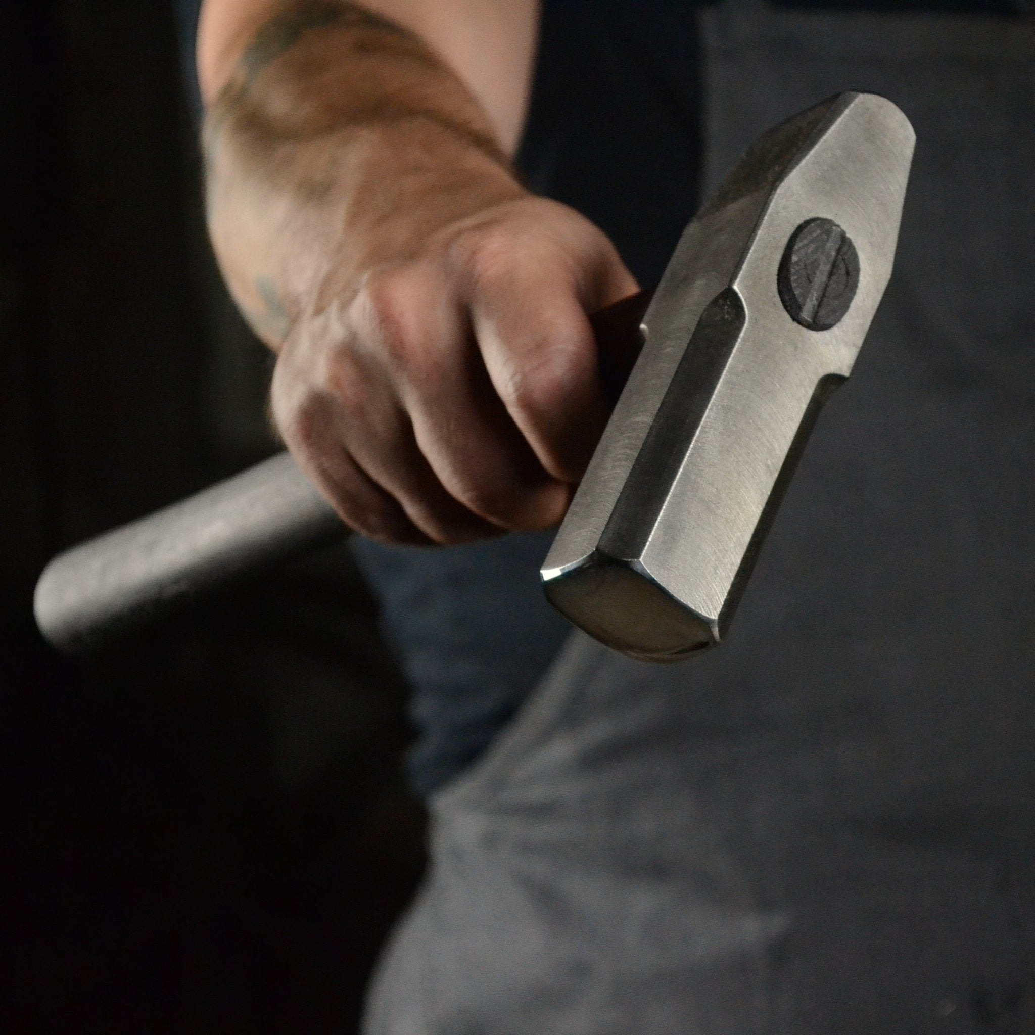 Dog Head Hammer for Blacksmithing 2.7lbs - StrictBlacksmith