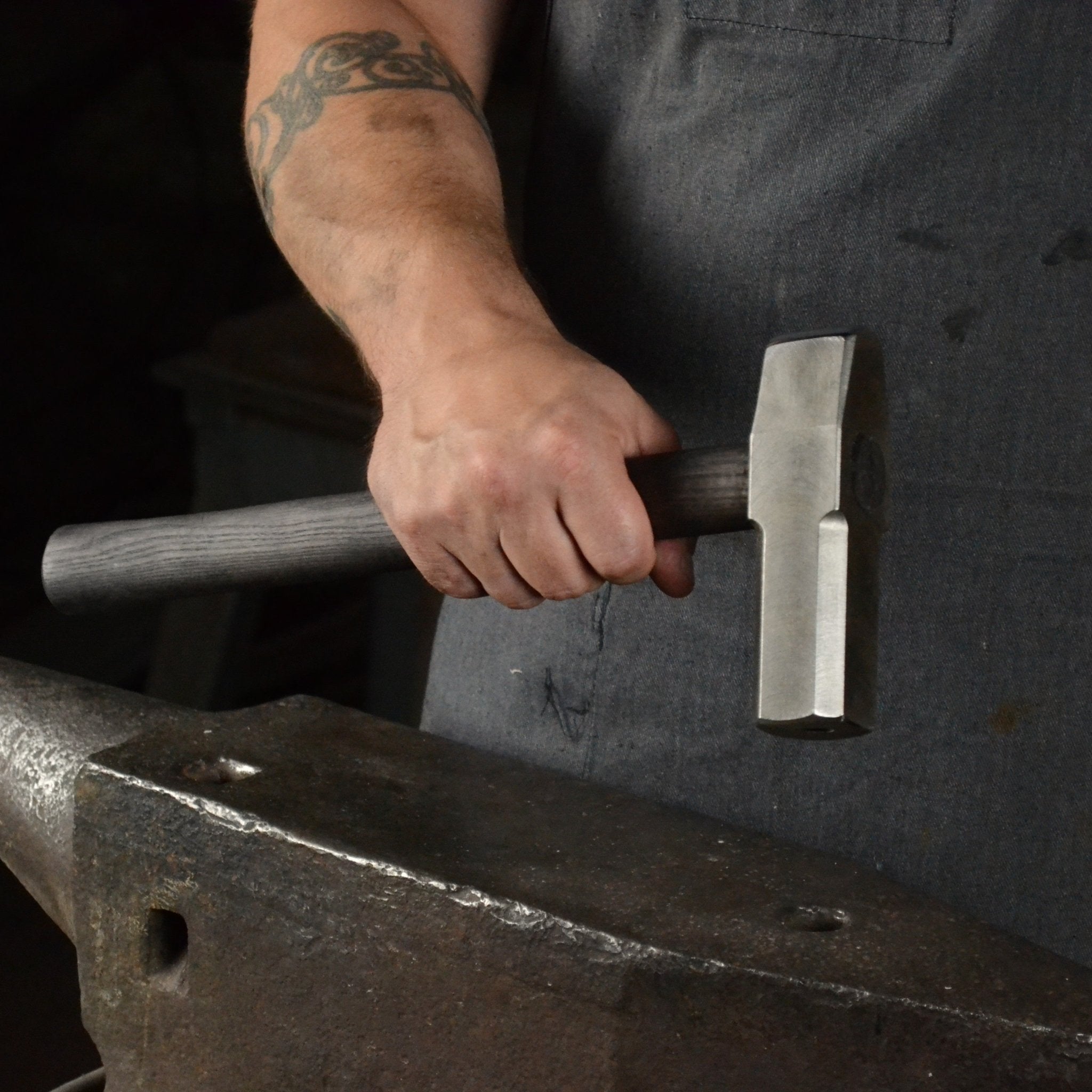 Dog Head Hammer for Blacksmithing 2.7lbs - StrictBlacksmith