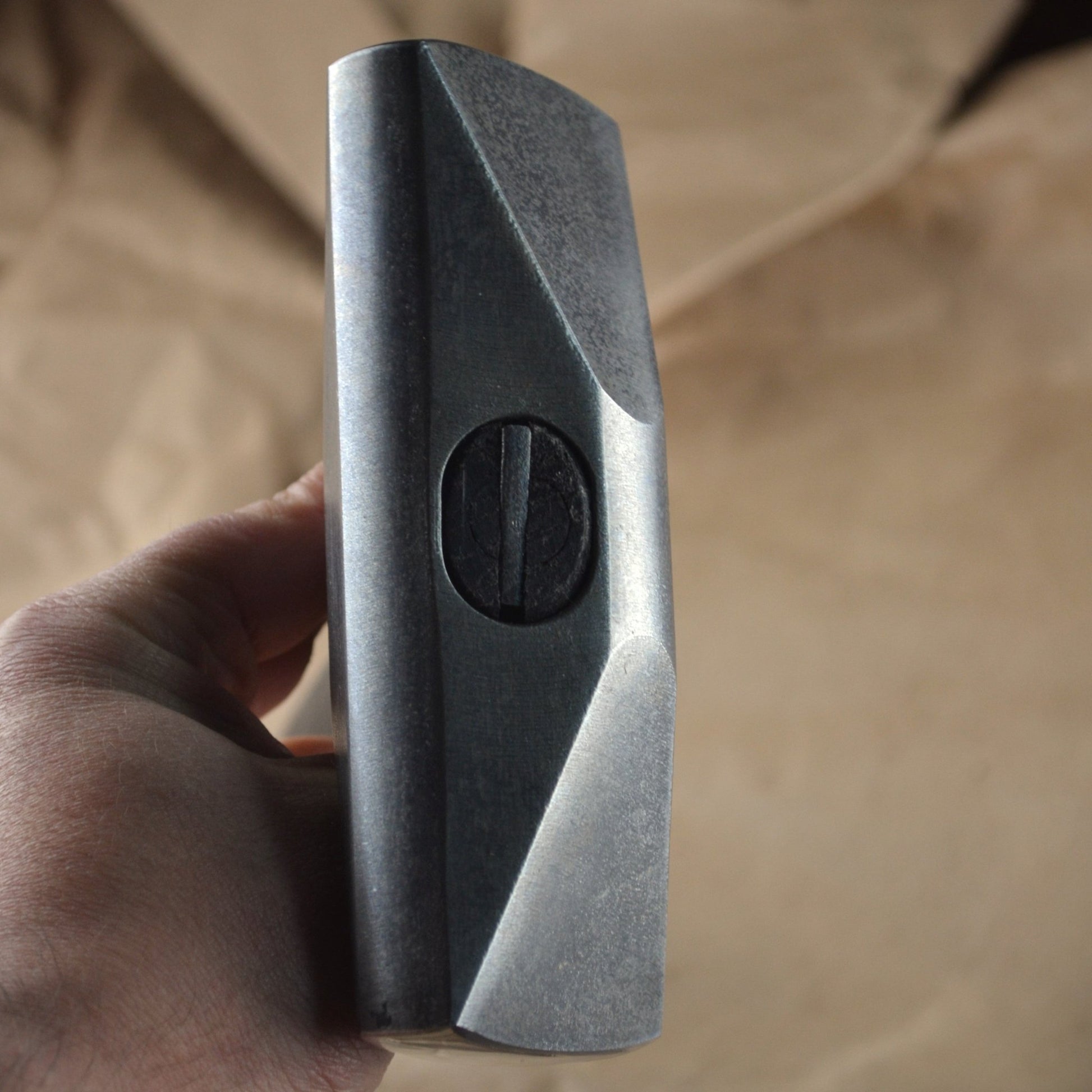 Double Diagonal Peen Forging Hammer, Hand-Forged Blacksmith Tool - StrictBlacksmith