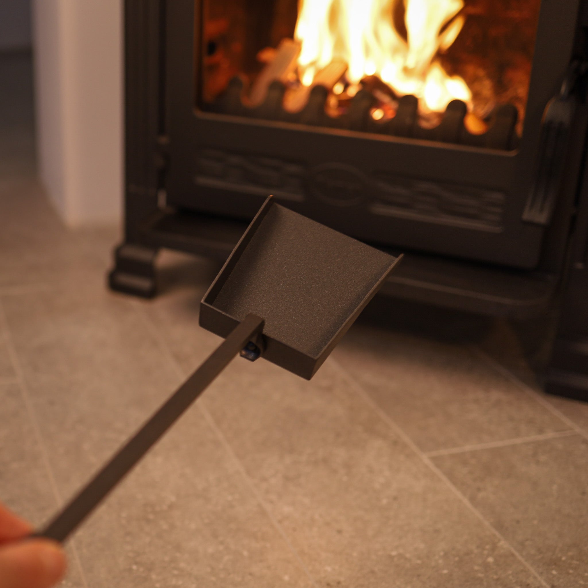 Fireplace Tool Set – Hand Forged Fireplace Accessories - StrictBlacksmith