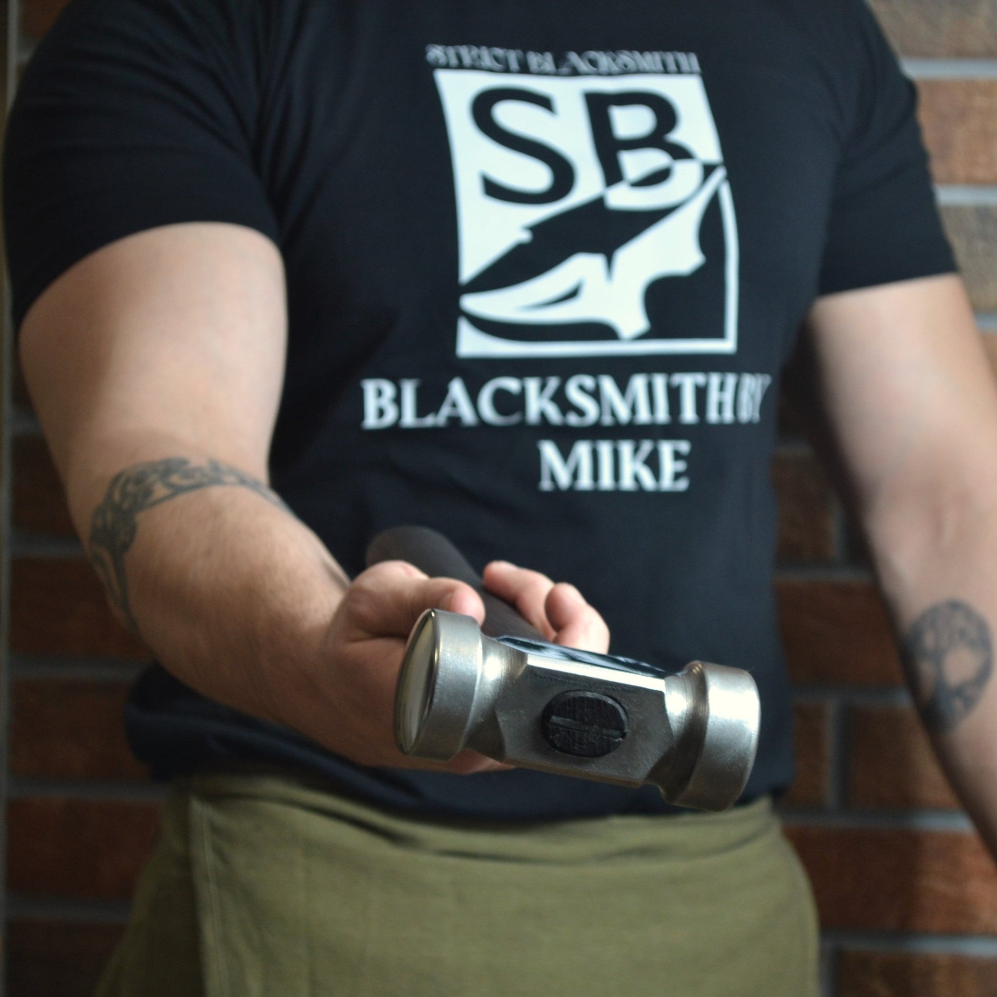 Hammer for Blacksmithing 2.82lbs - StrictBlacksmith