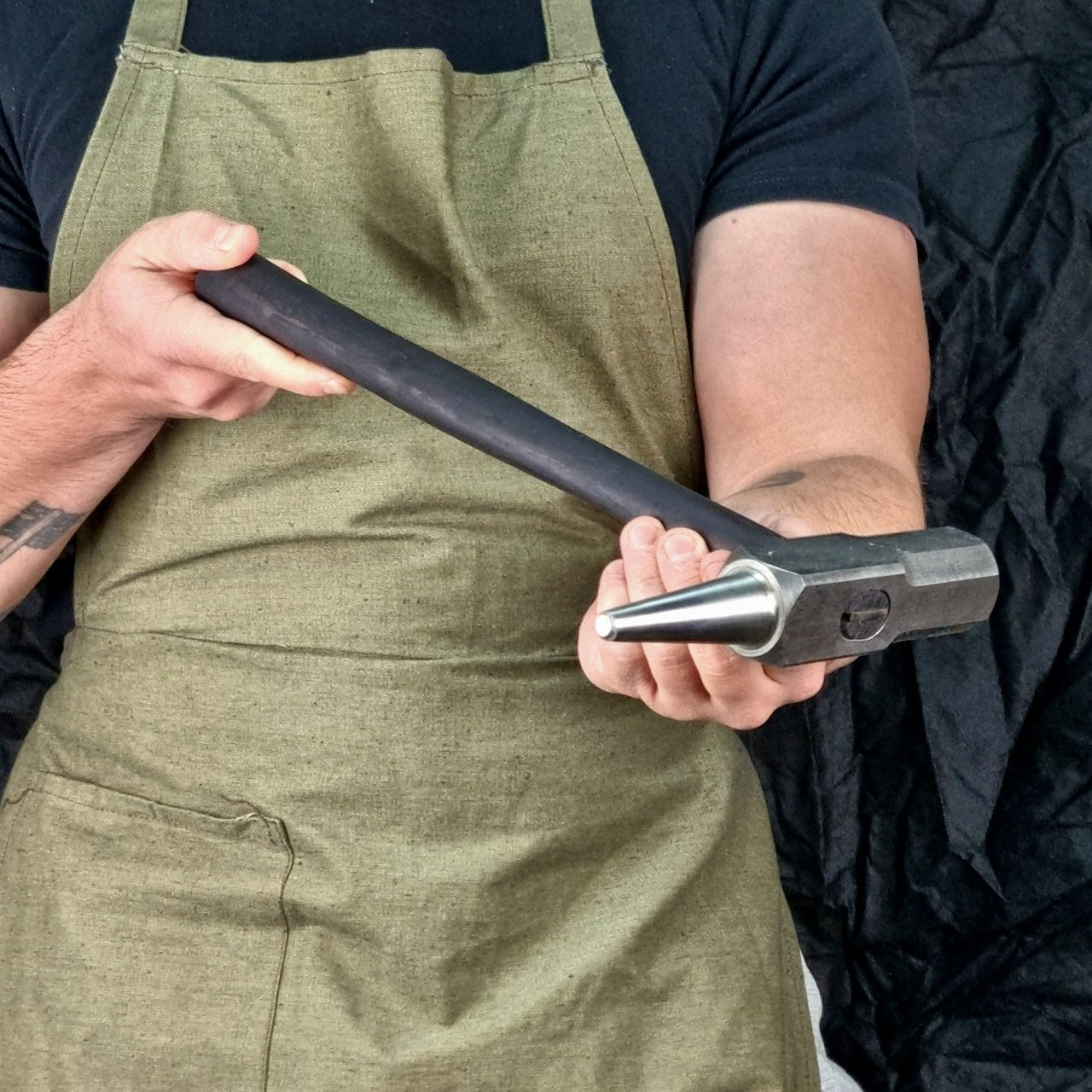 Hot Punch Circle Hammer Drift for Blacksmith 2.2 lbs - StrictBlacksmith