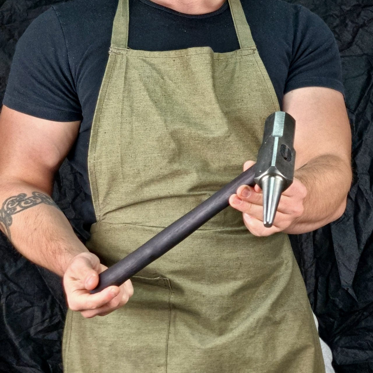 Hot Punch Circle Hammer Drift for Blacksmith 2.2 lbs - StrictBlacksmith