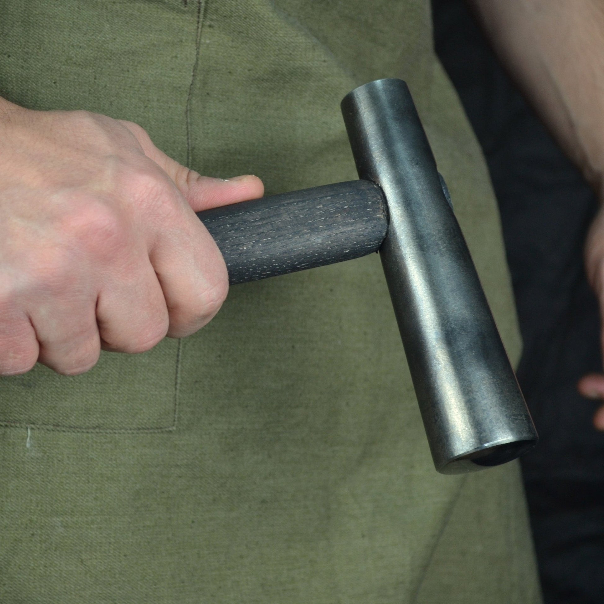 Japanese Blacksmithing Double Headed Round Hammer 2.4 lbs - StrictBlacksmith