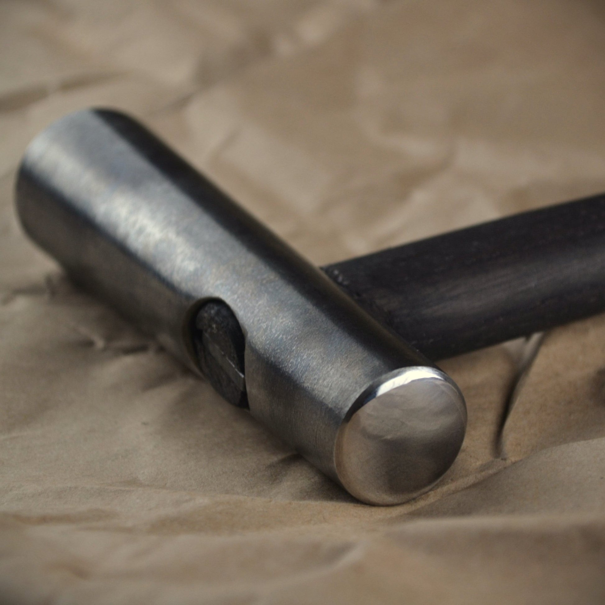 Japanese Blacksmithing Double Headed Round Hammer 2.4 lbs - StrictBlacksmith