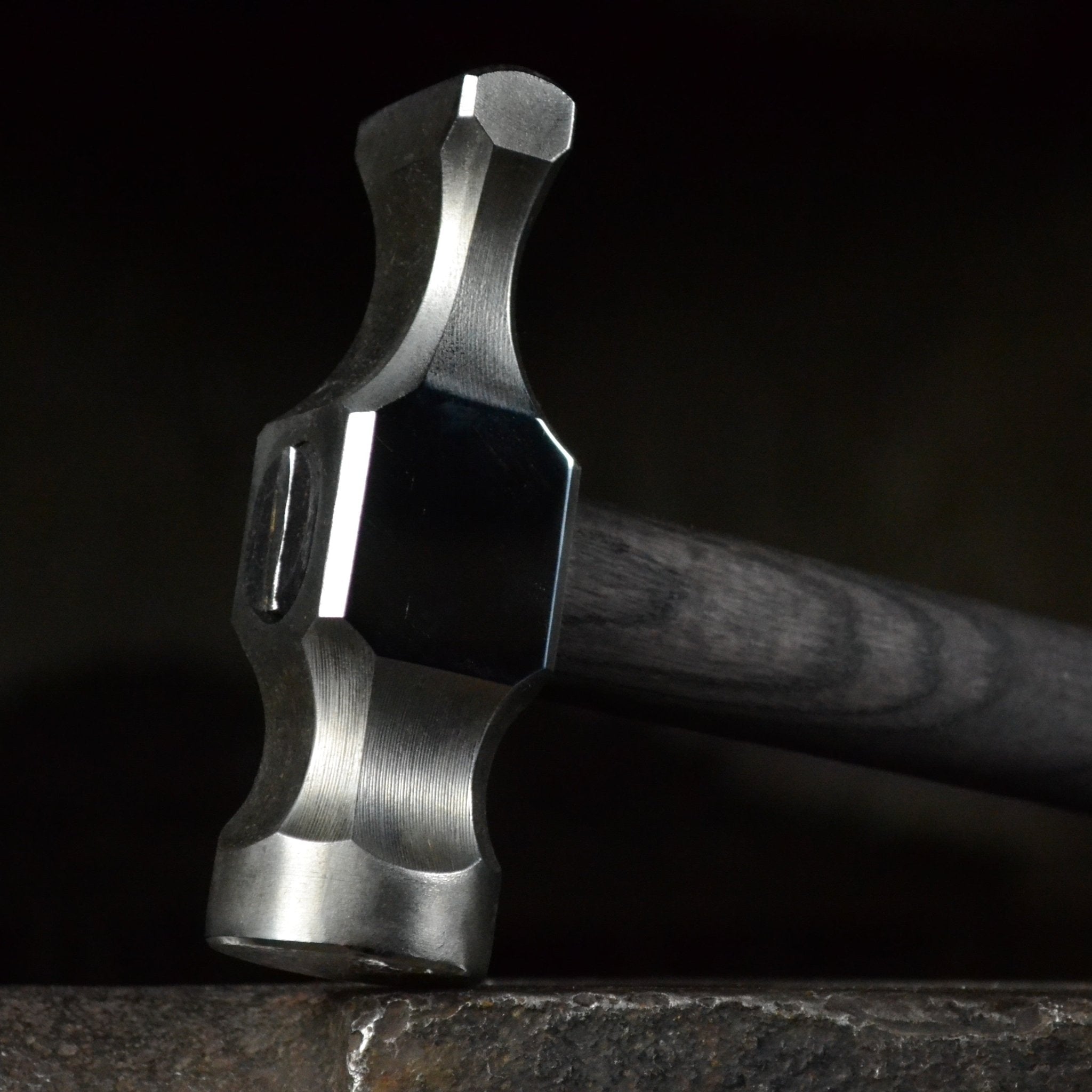 Premium Cross Peen Hammer for Blacksmiths 2 Lbs - StrictBlacksmith