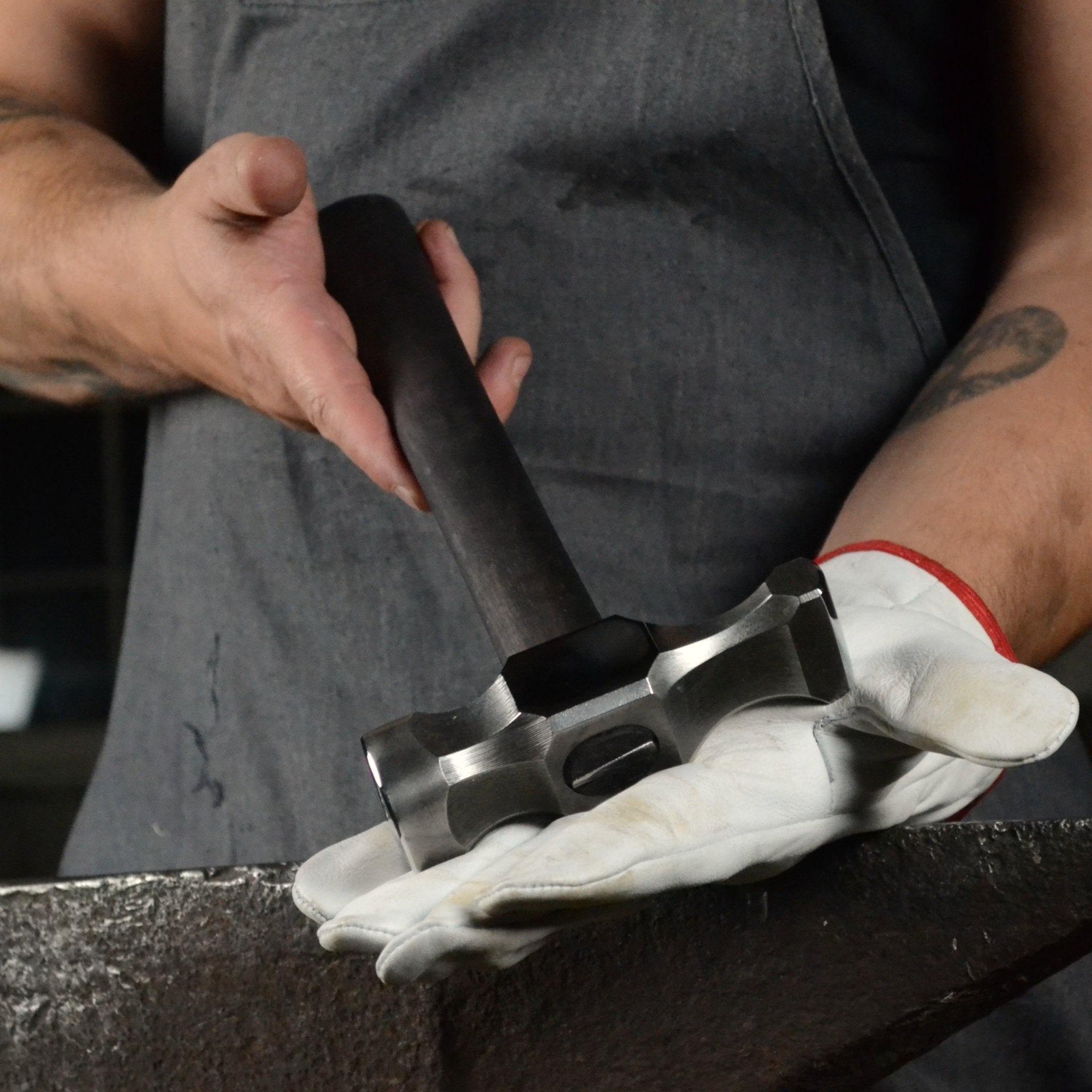 Premium Cross Peen Hammer for Blacksmiths 2 Lbs - StrictBlacksmith