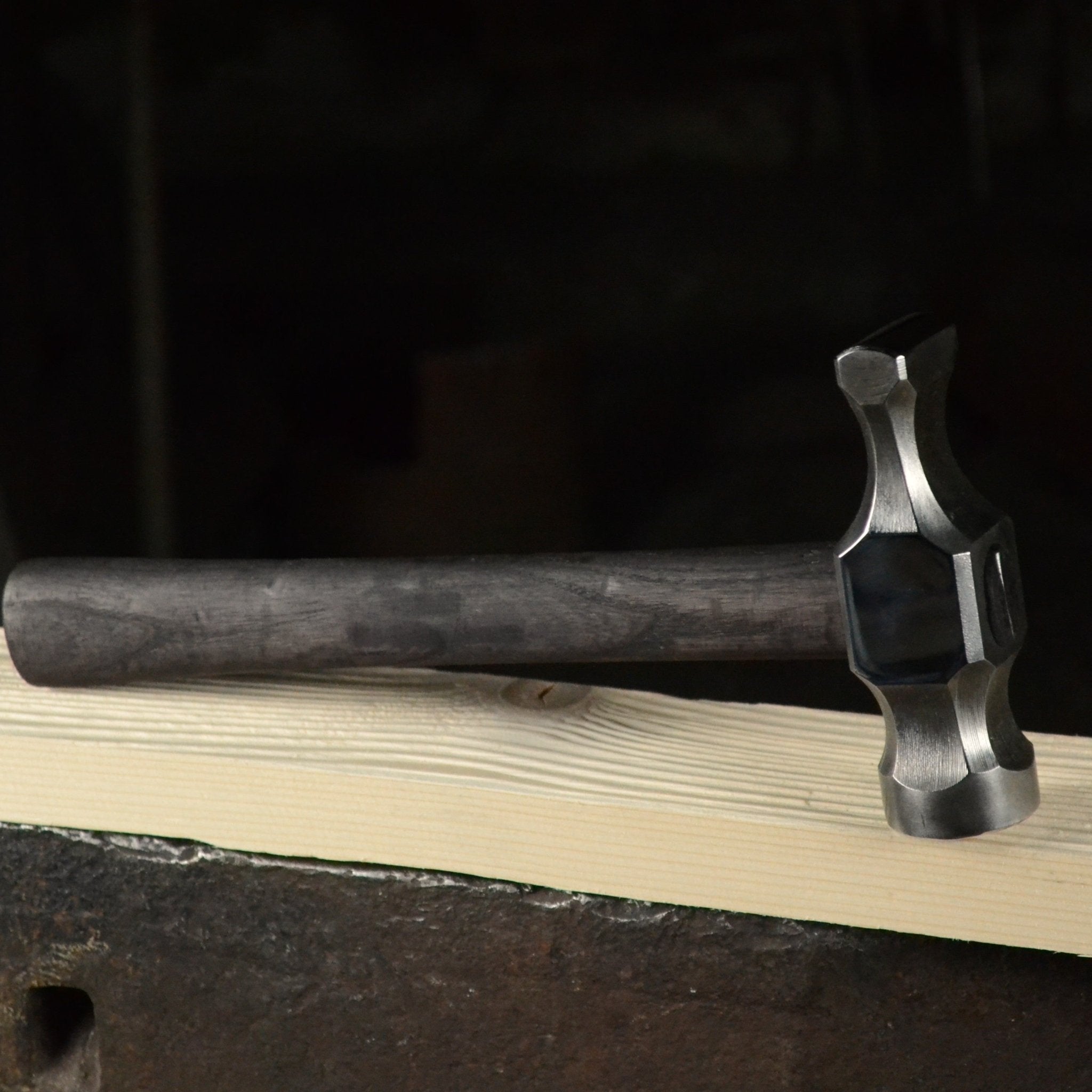 Premium Cross Peen Hammer for Blacksmiths 2 Lbs - StrictBlacksmith