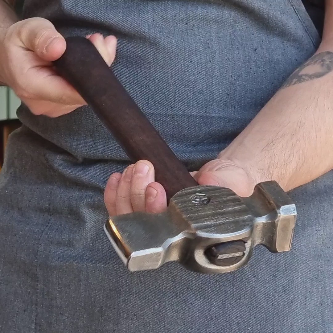 Straight Peen Hammer – Hand-Forged Blacksmith Forging Tool