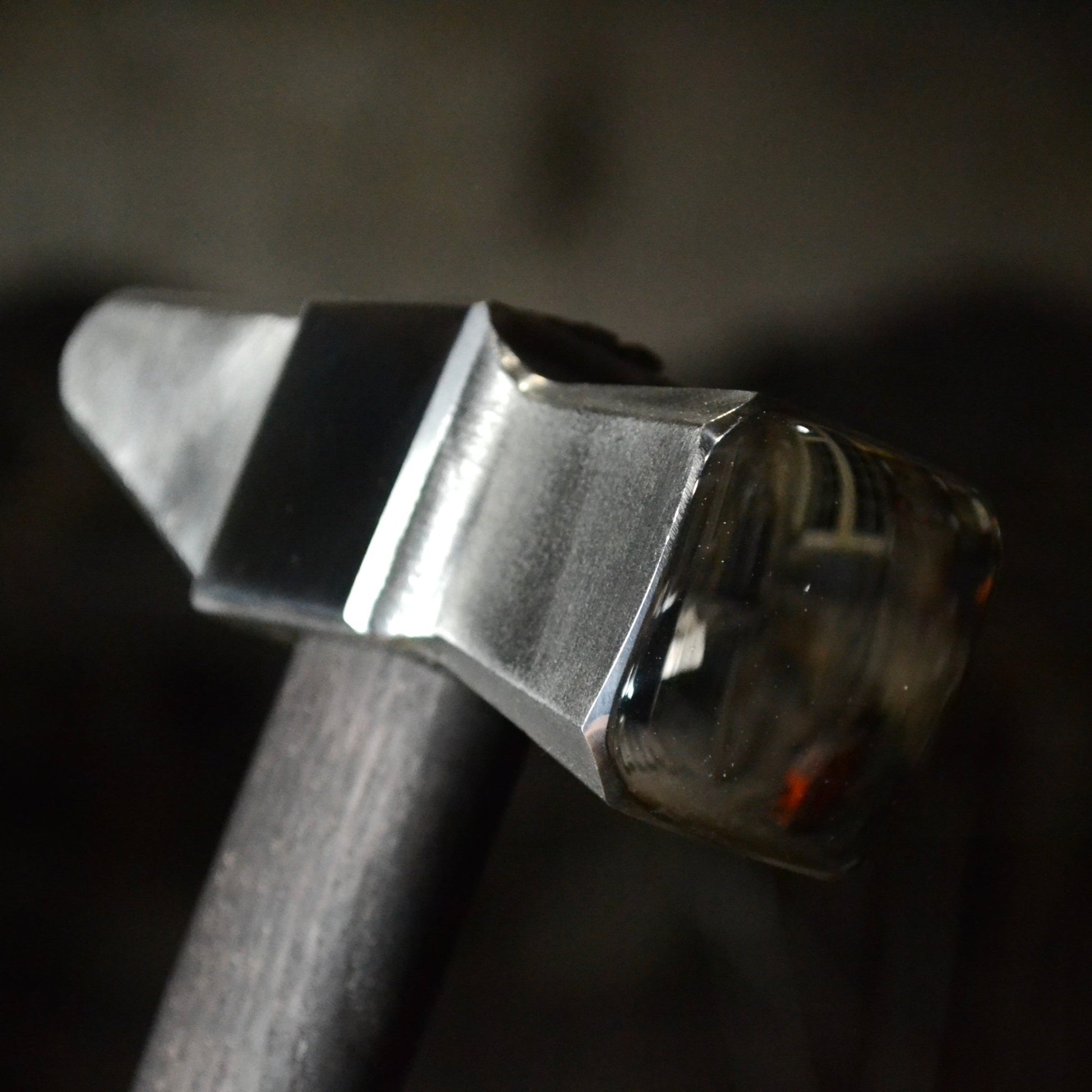 Professional Blacksmith Cross Peen Hammer – Hand Forged AISI 1080 Steel – 2,5 lbs Forging Hammer – Ash Wood Handle - StrictBlacksmith