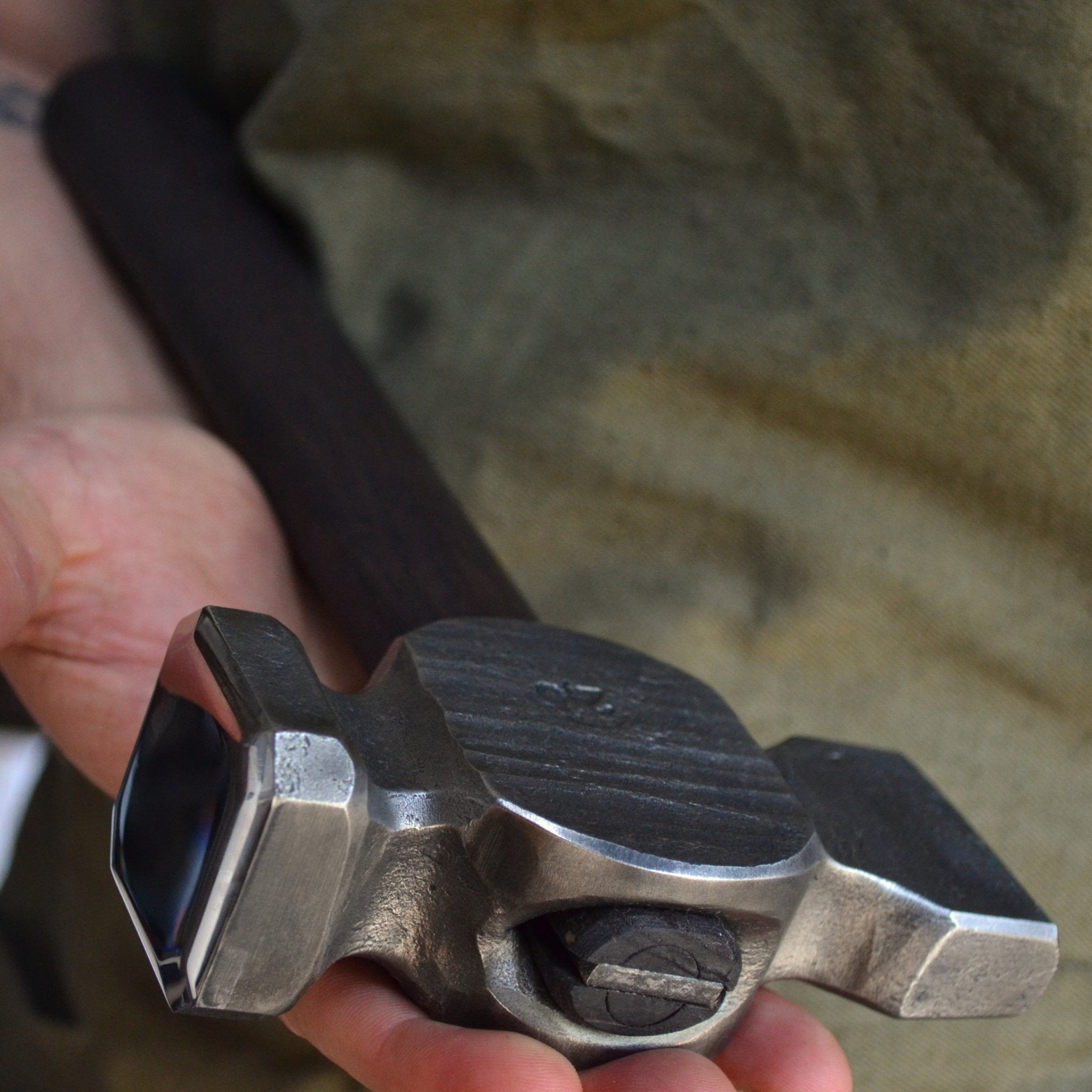 Straight Peen Hammer – Hand-Forged Blacksmith Forging Tool - StrictBlacksmith
