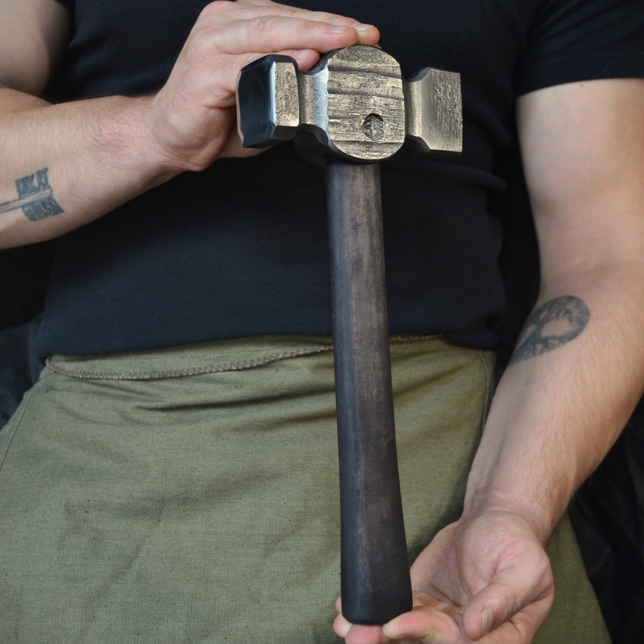 Straight Peen Hammer – Hand-Forged Blacksmith Forging Tool - StrictBlacksmith