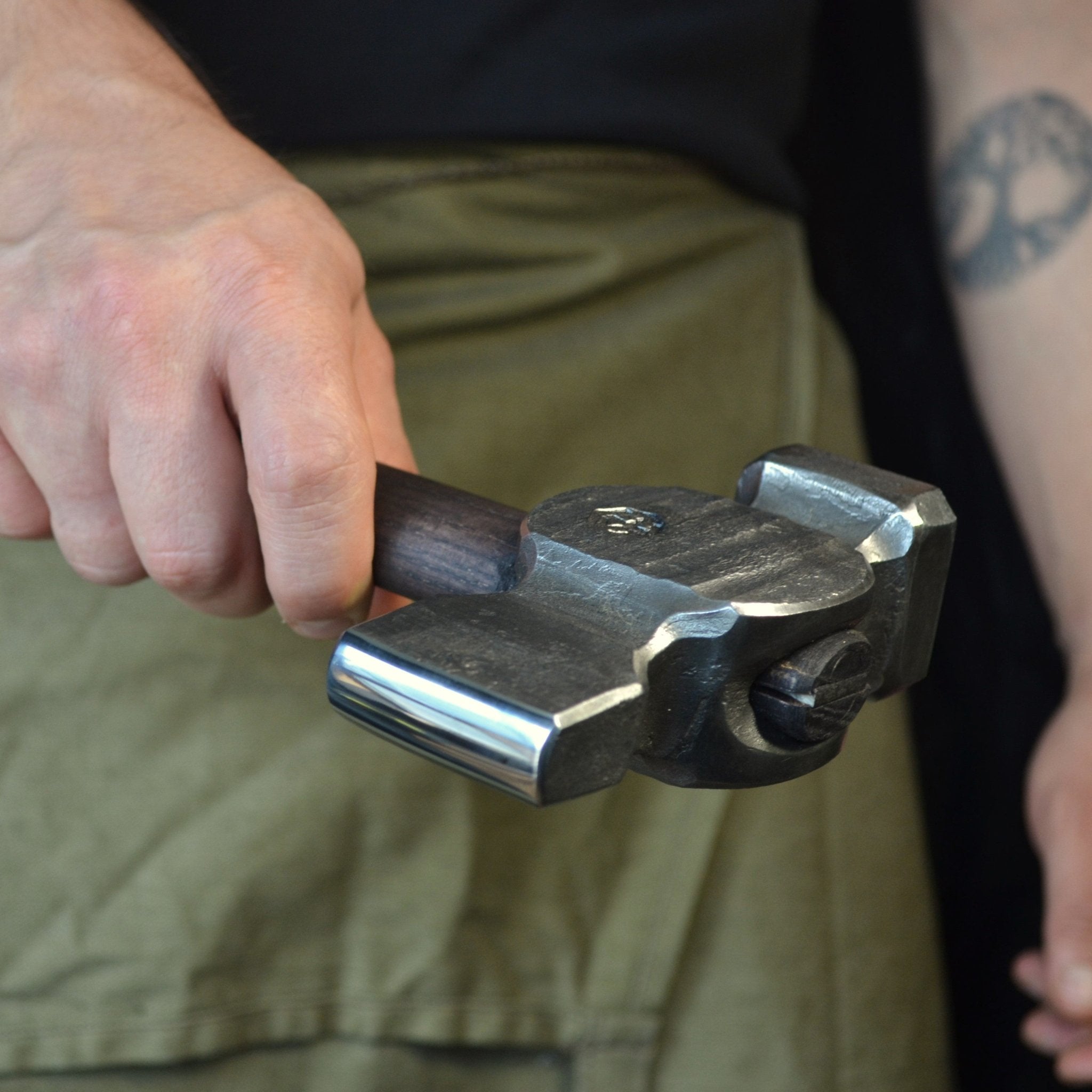 Straight Peen Hammer – Hand-Forged Blacksmith Forging Tool - StrictBlacksmith