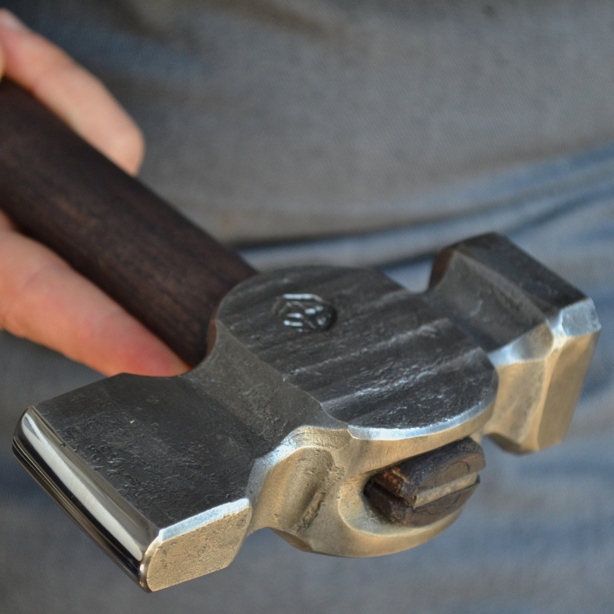 Straight Peen Hammer – Hand-Forged Blacksmith Forging Tool - StrictBlacksmith