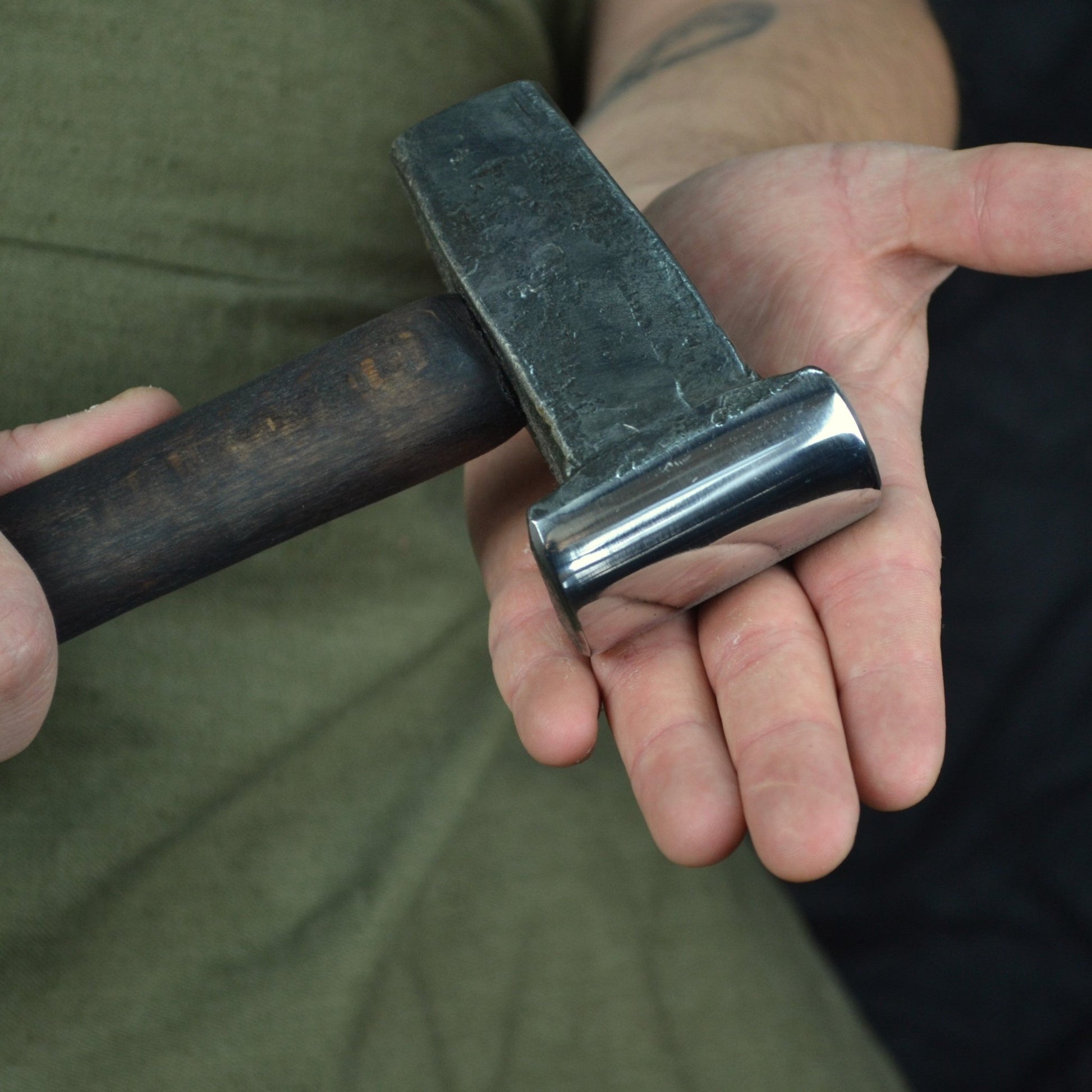 Top Fuller Hammer For Blacksmithing 2.5lbs - StrictBlacksmith