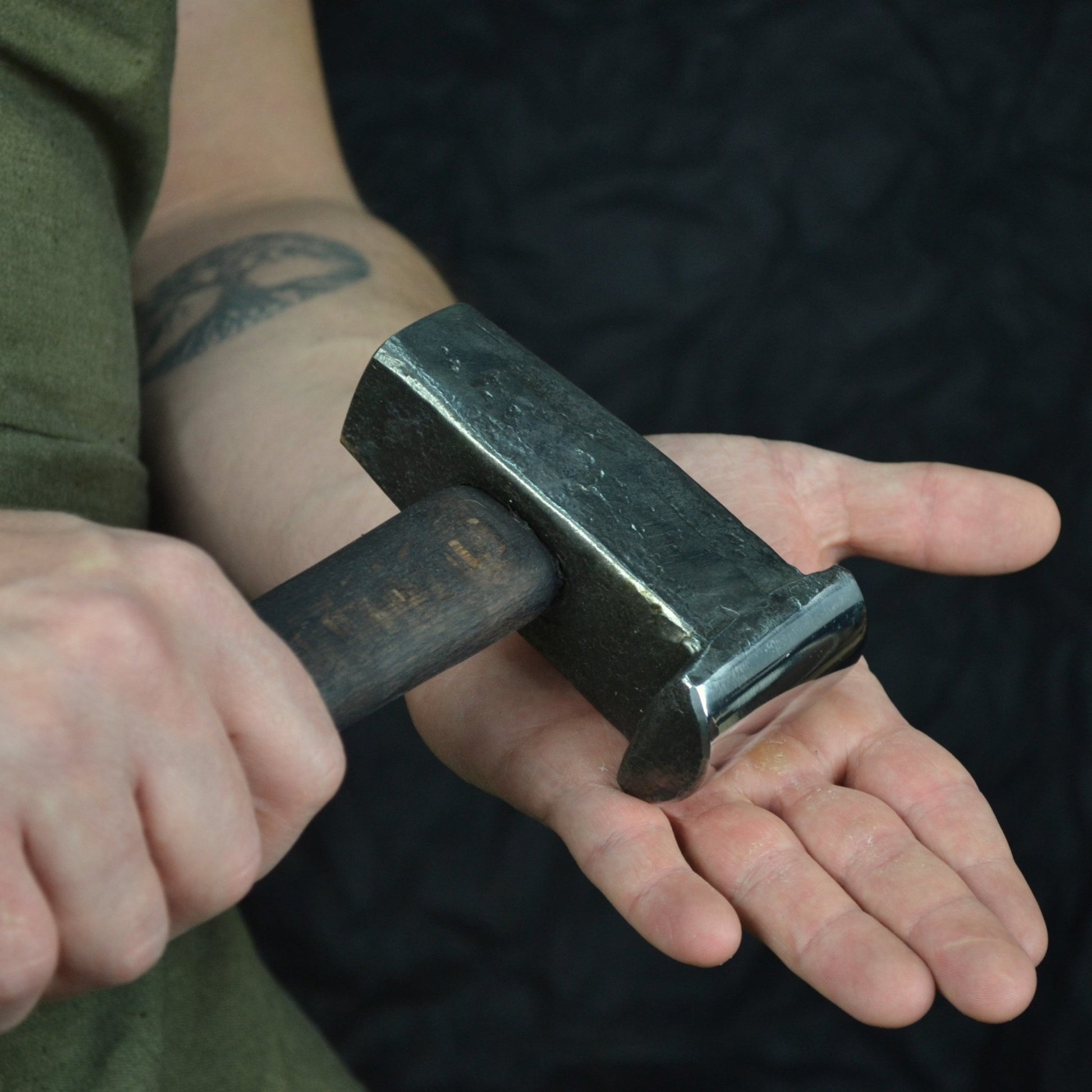 Top Fuller Hammer For Blacksmithing 2.5lbs - StrictBlacksmith