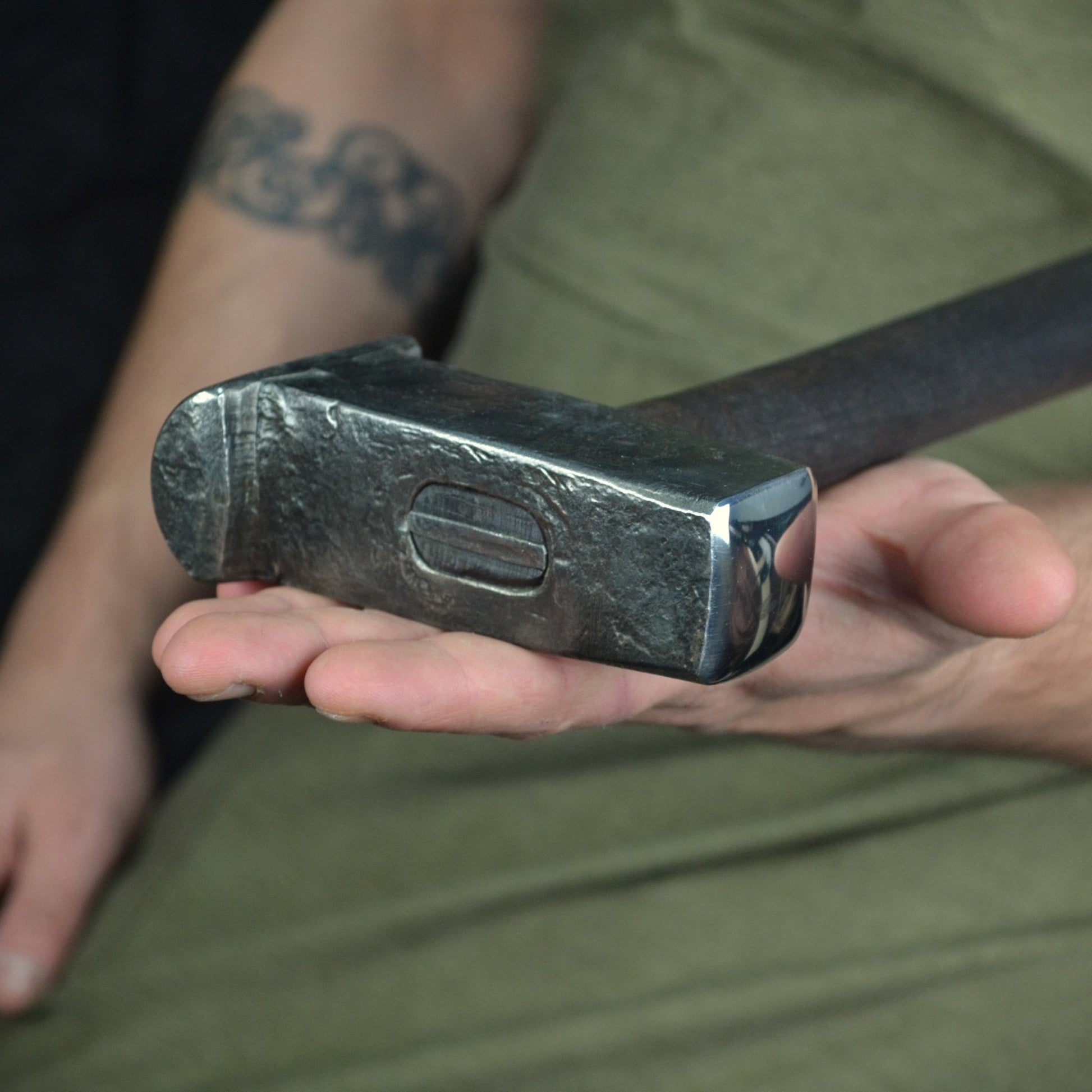 Top Fuller Hammer For Blacksmithing 2.5lbs - StrictBlacksmith