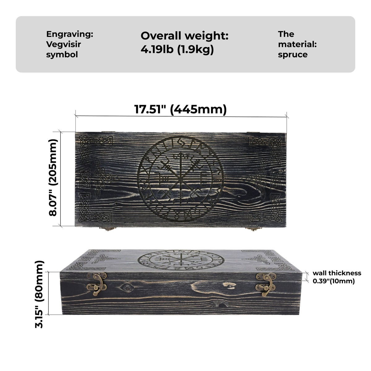 Wooden Gift Box - StrictBlacksmith