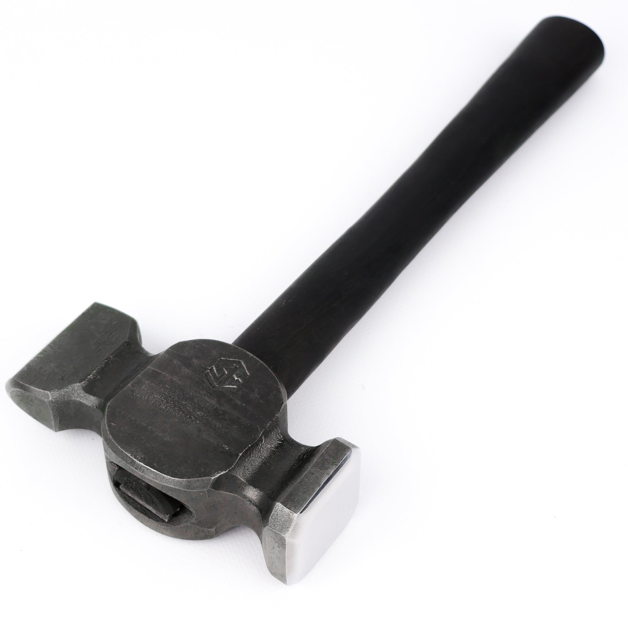 Blacksmith set: rounding hammer and straight peen hammer