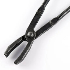 Blacksmith Tongs for flat blanks - StrictBlacksmith