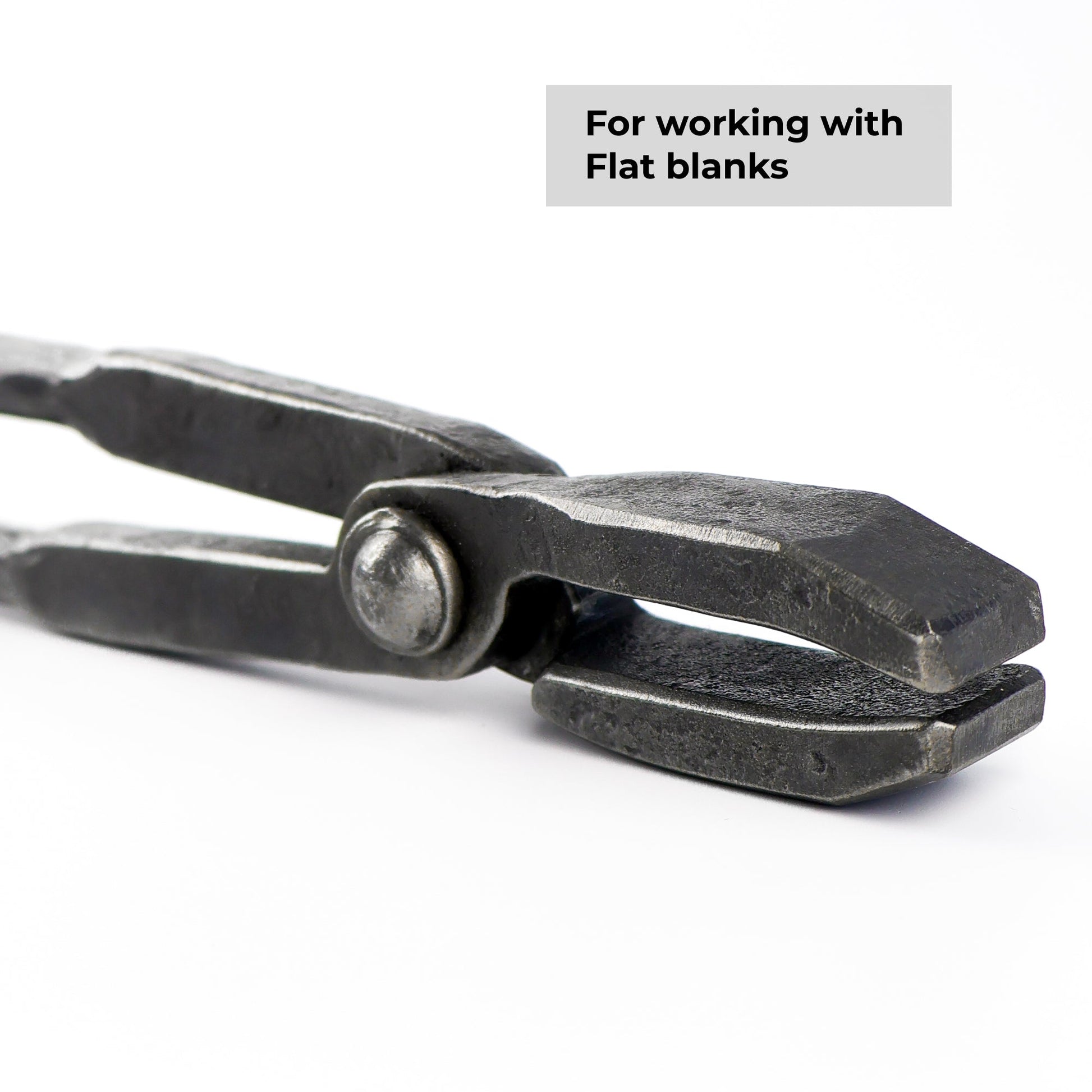 Blacksmith Tongs for flat blanks - StrictBlacksmith