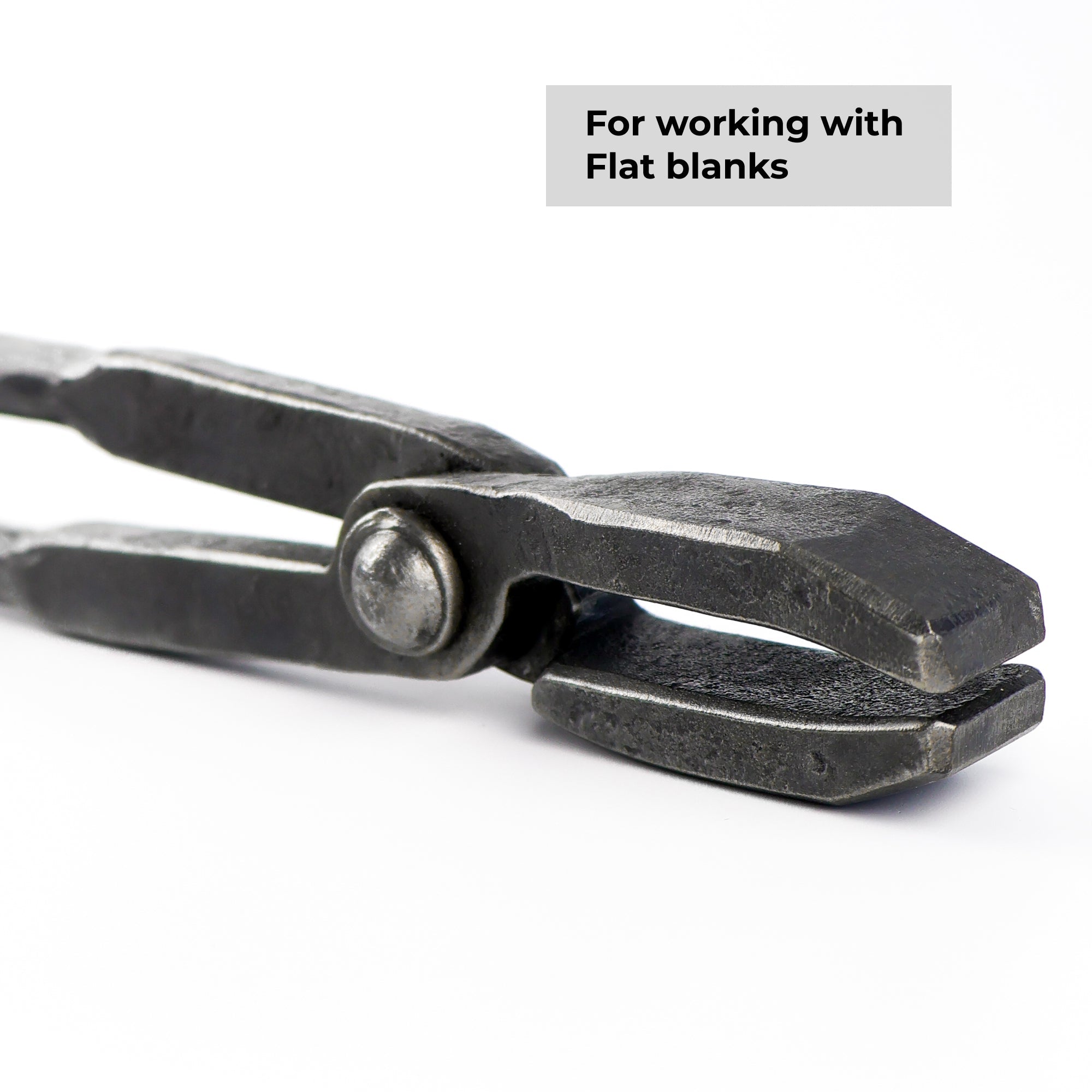 Blacksmith Tongs for flat blanks - StrictBlacksmith