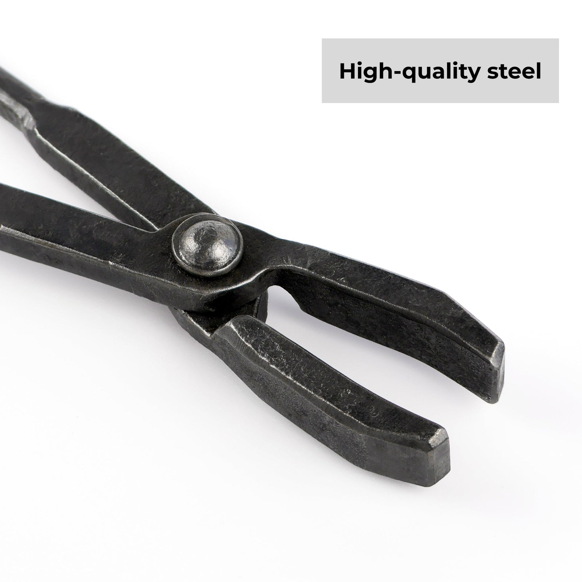 Blacksmith Tongs for flat blanks - StrictBlacksmith