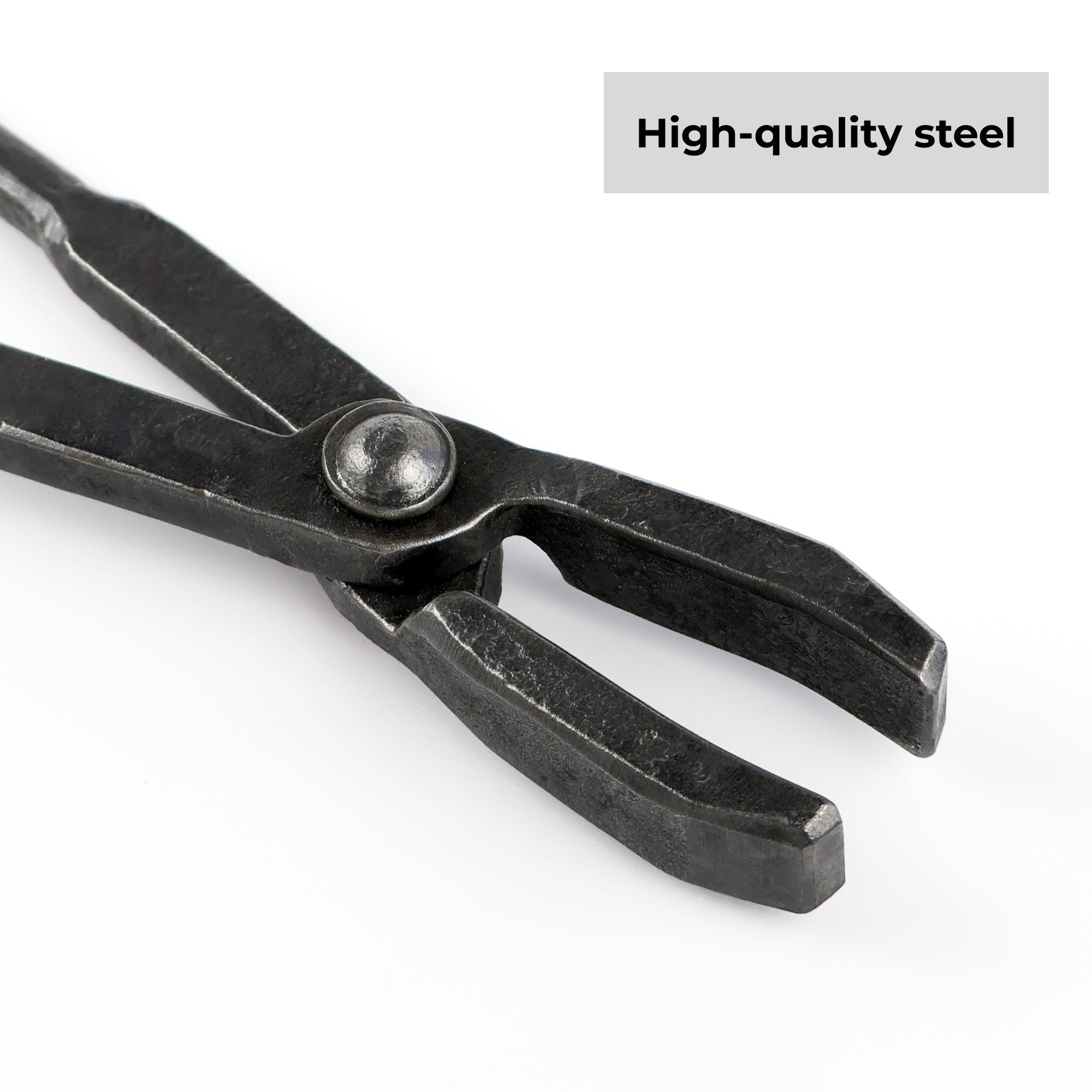 Blacksmith Tongs for flat blanks - StrictBlacksmith