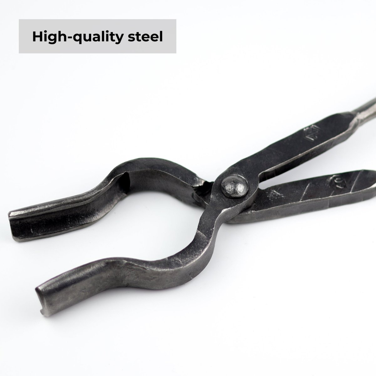 Blacksmith Tongs for round blanks from AncientSmithy