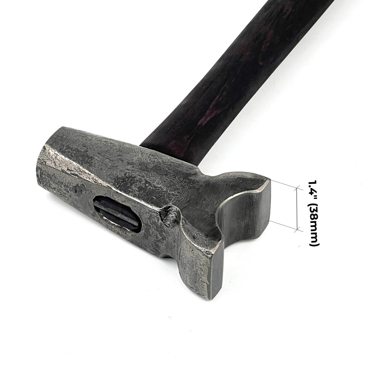 Blacksmith top swage hammer with different work zones - StrictBlacksmith
