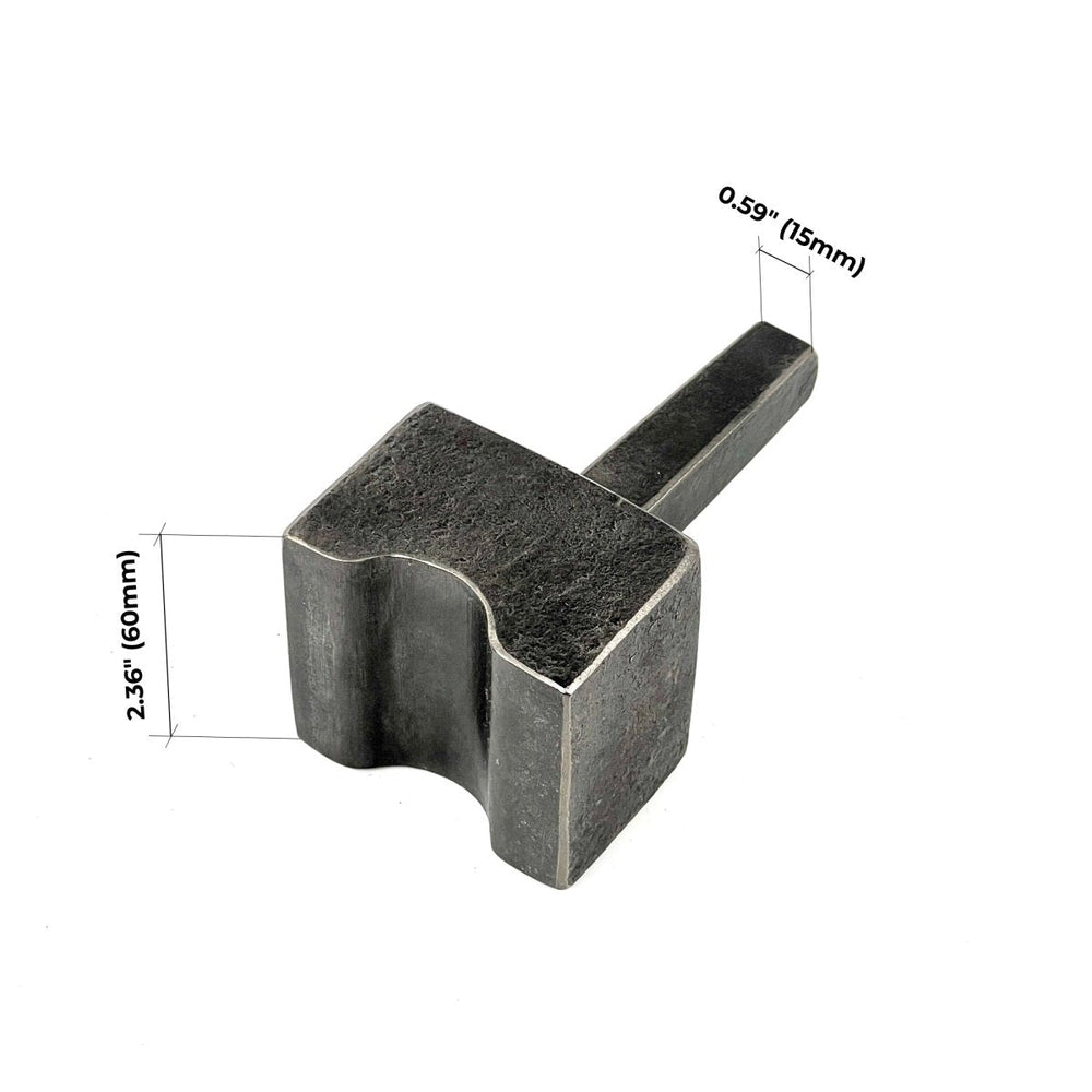 Bottom Round Swage - High-Quality Anvil Tool - StrictBlacksmith