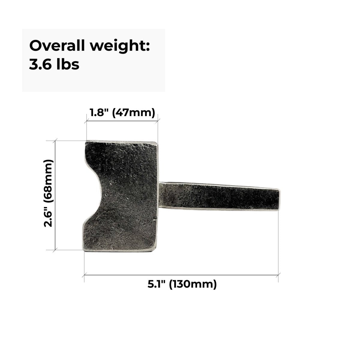 Bottom Round Swage - High-Quality Anvil Tool - StrictBlacksmith