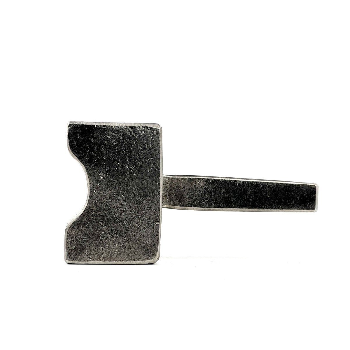 Hand-forged blacksmith bottom round swage - high-quality anvil tool from AncientSmithy
