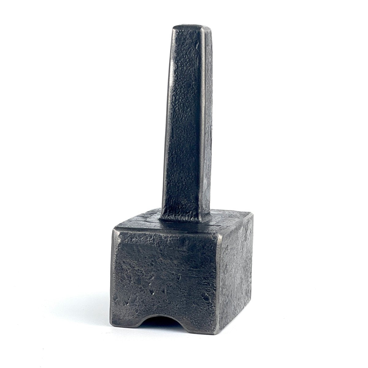 Hand-forged blacksmith bottom round swage - high-quality anvil tool from AncientSmithy