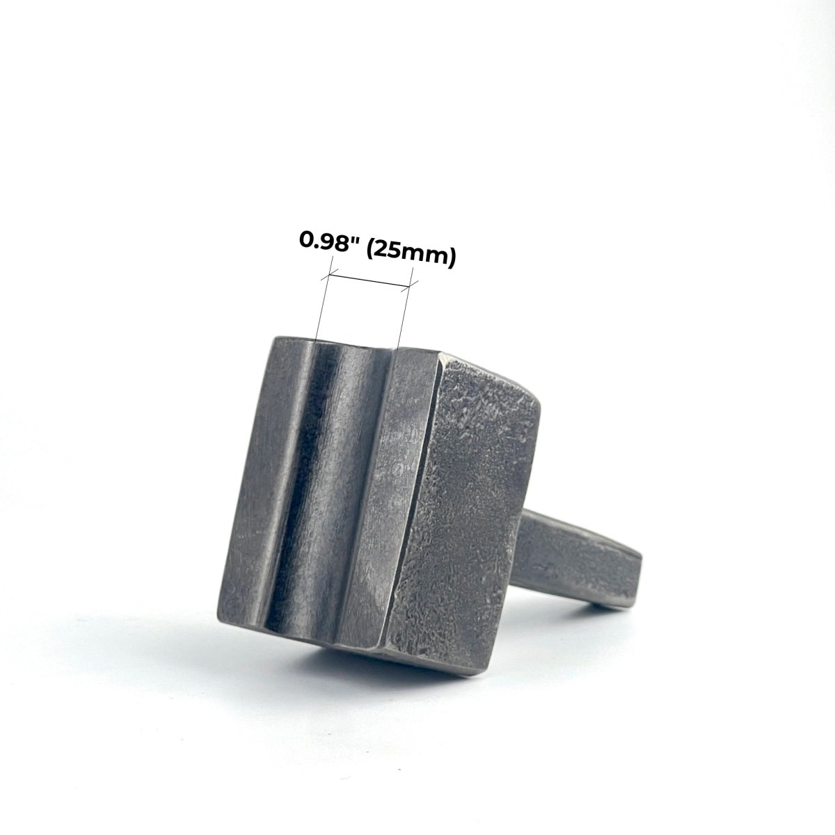 Hand-forged blacksmith bottom round swage - high-quality anvil tool from AncientSmithy