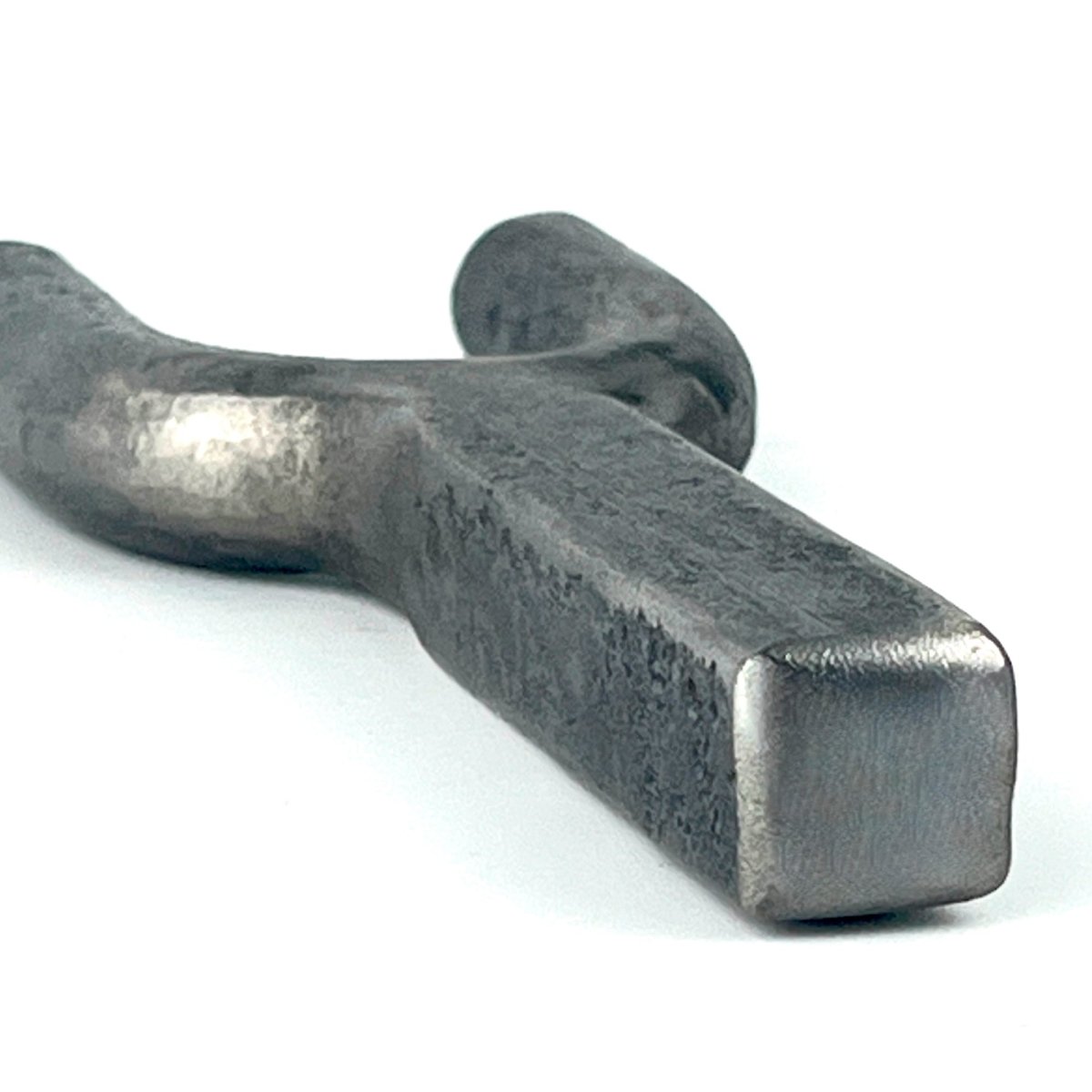 Hand forged blacksmithing bending fork premium anvil tool - StrictBlacksmith