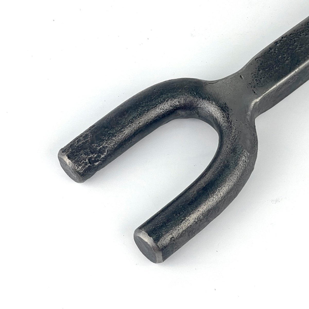 Hand forged blacksmithing bending fork premium anvil tool - StrictBlacksmith