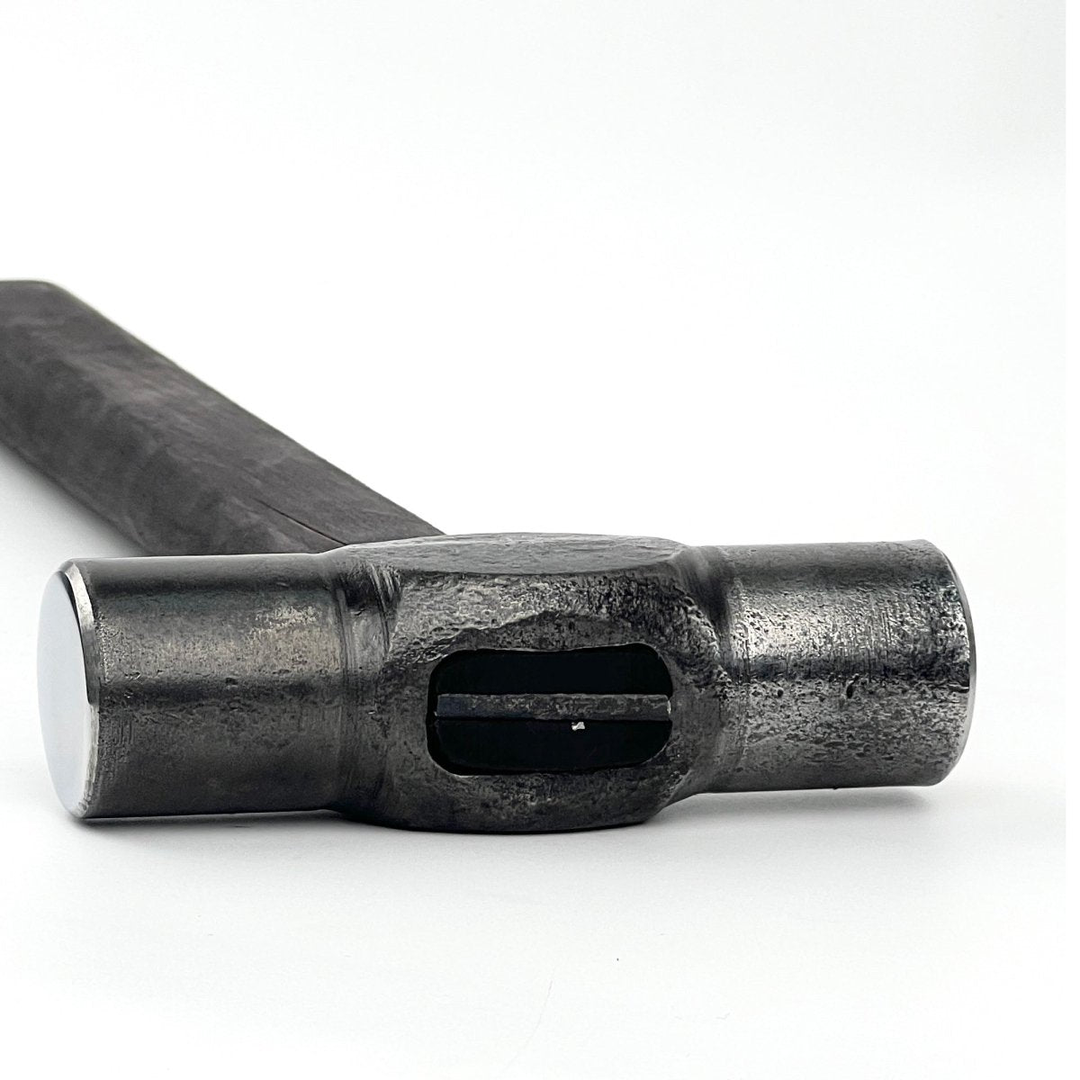 Hand-forged planishing hammer - Double headed round hammer for blacksmithing from AncientSmithy