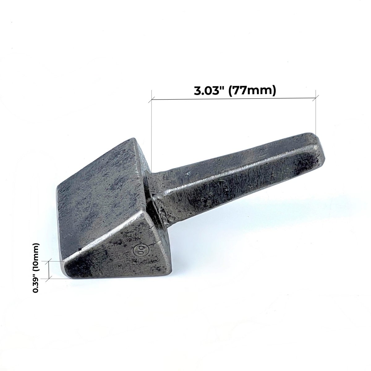 Top and bottom fullers - set of straight peen hammer and bottom fuller for blacksmith masters - StrictBlacksmith