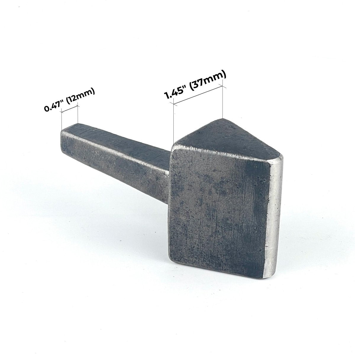 Top and bottom fullers - set of straight peen hammer and bottom fuller for blacksmith masters - StrictBlacksmith