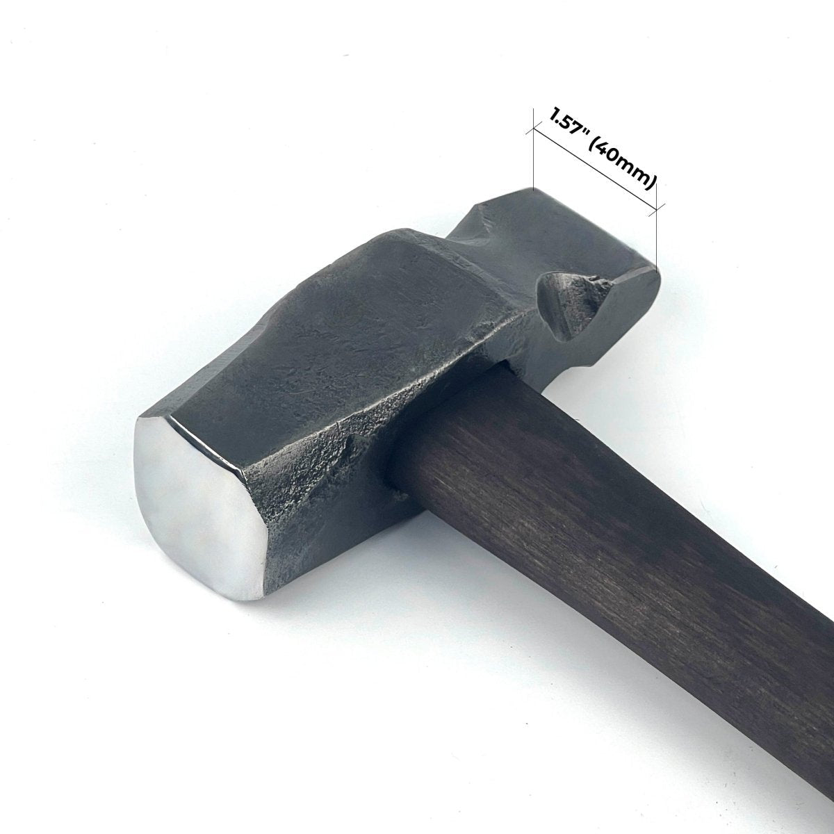 Top and bottom fullers - set of straight peen hammer and bottom fuller for blacksmith masters - StrictBlacksmith