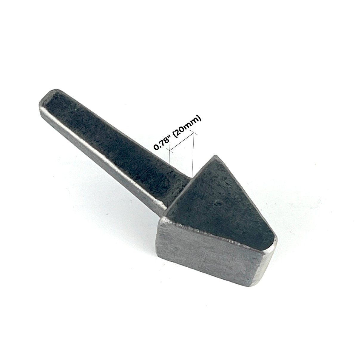 Top and bottom fullers - set of straight peen hammer and bottom fuller for blacksmith masters - StrictBlacksmith