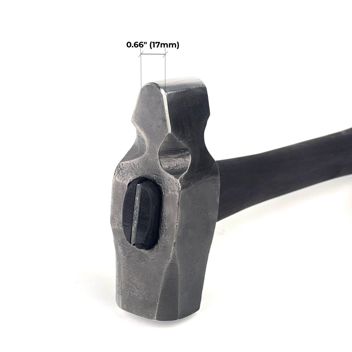 Top and bottom fullers - set of straight peen hammer and bottom fuller for blacksmithing from AncientSmithy
