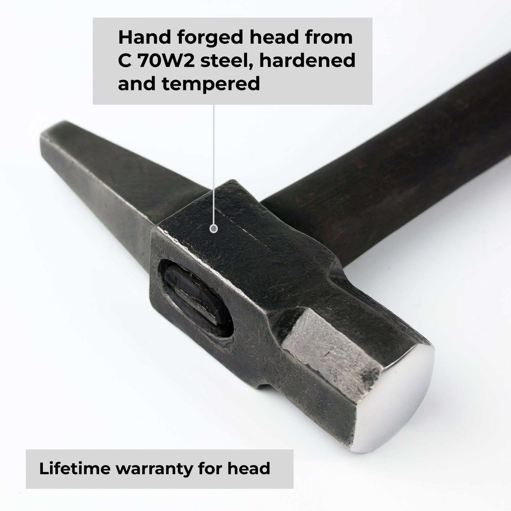 Hot Punch Square Hammer Drift for Blacksmith 2.2 lbs